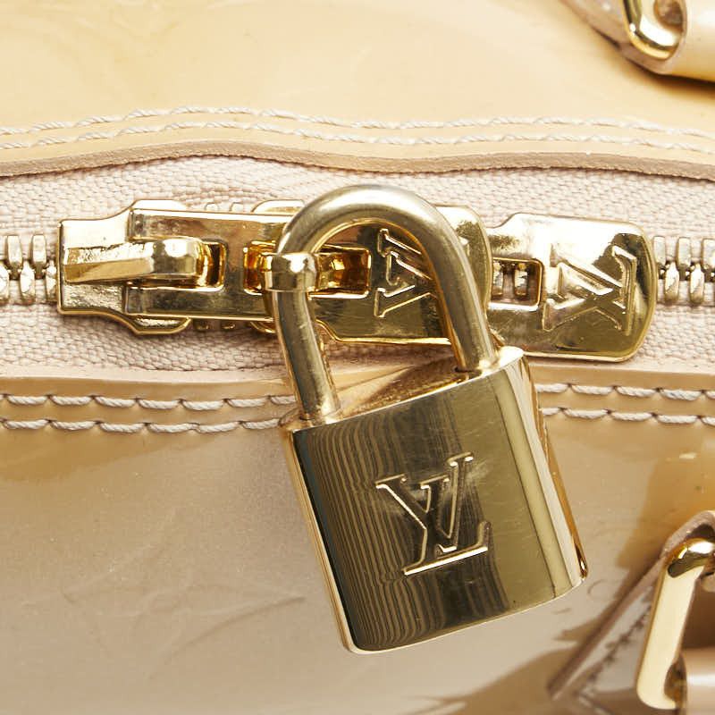 Louis Vuitton Louis Vuitton Alma PM Monogram Vernis Handbag Enamel Handbag M91751 DUTY FREE for USA