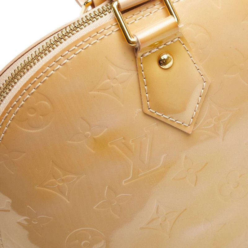 Louis Vuitton Louis Vuitton Alma PM Monogram Vernis Handbag Enamel Handbag M91751 DUTY FREE for USA