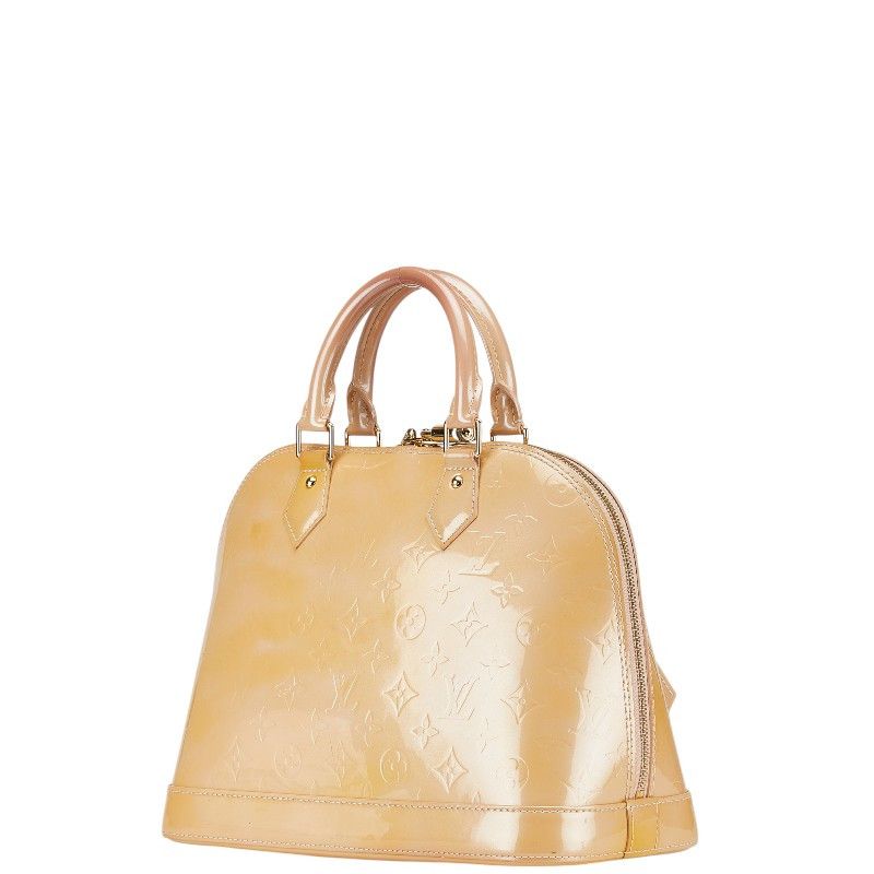 Louis Vuitton Louis Vuitton Alma PM Monogram Vernis Handbag Enamel Handbag M91751 DUTY FREE for USA