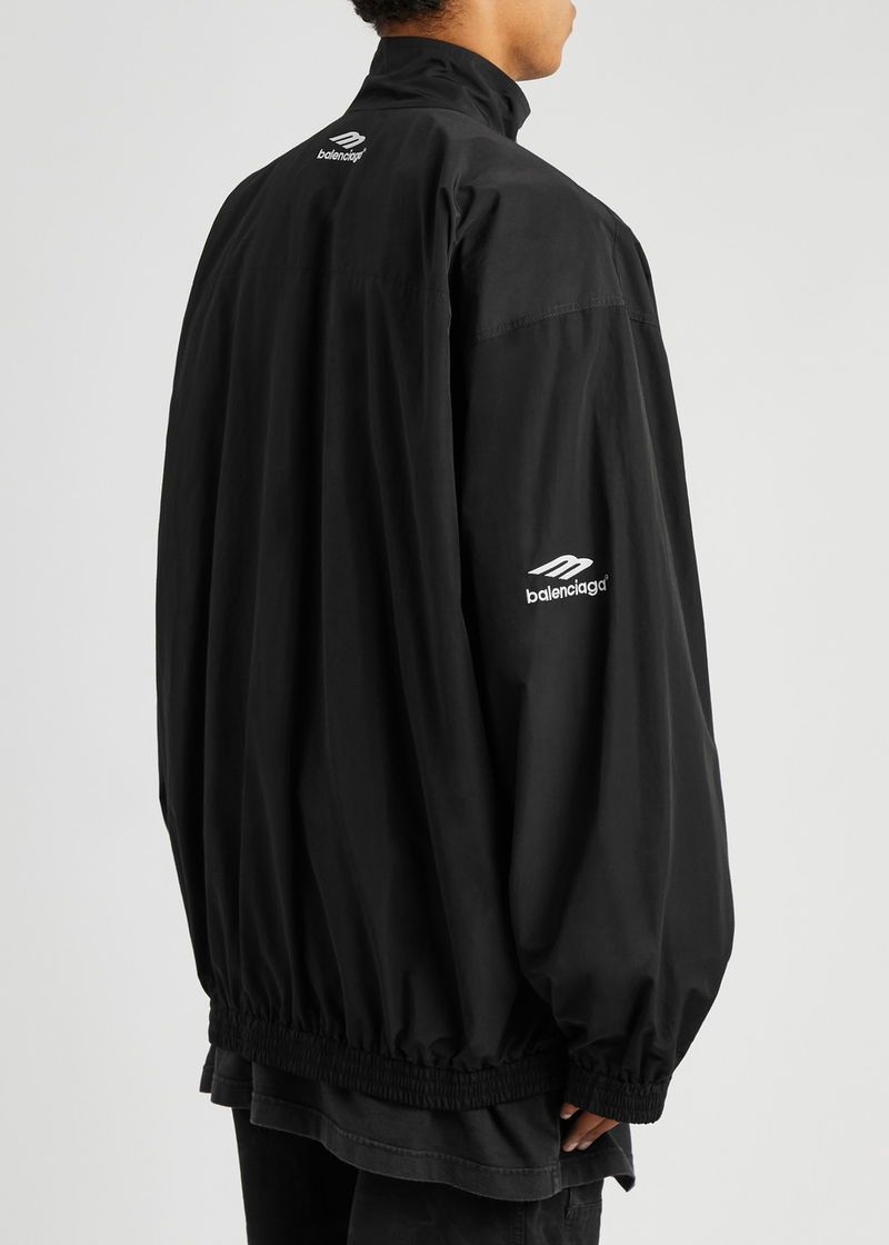 Balenciaga $3.8K VALUE Patched Layered Shell Track Jacket Size US S / EU 44-46 / 1 - 2 Thumbnail