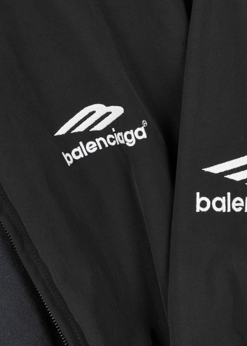 Balenciaga $3.8K VALUE Patched Layered Shell Track Jacket Size US XL / EU 56 / 4 - 4 Thumbnail