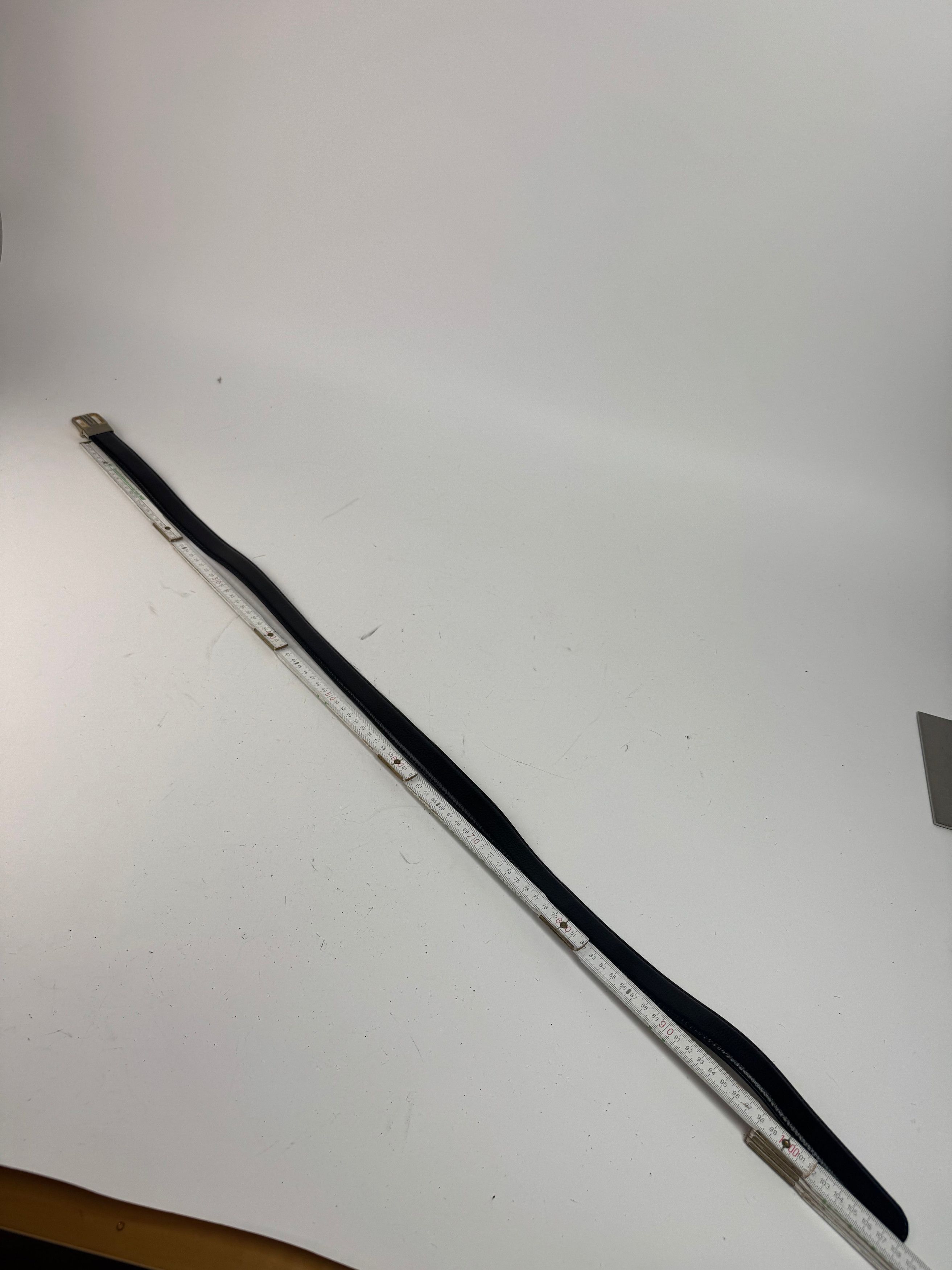 Balenciaga Vintage Leather Belt Black Size ONE SIZE - 7 Thumbnail