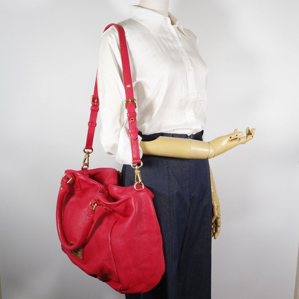 Marc Jacobs Marc Jacobs MARC BY MARC JACOBS Classic Q Fran Leather 2way Bag Leather Tote Bag DUTY FREE for USA Size ONE SIZE - 17 Thumbnail