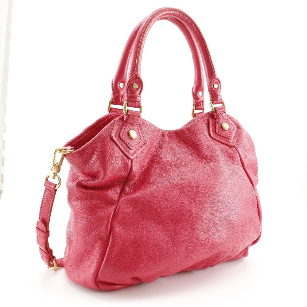 Marc Jacobs Marc Jacobs MARC BY MARC JACOBS Classic Q Fran Leather 2way Bag Leather Tote Bag DUTY FREE for USA Size ONE SIZE - 3 Thumbnail