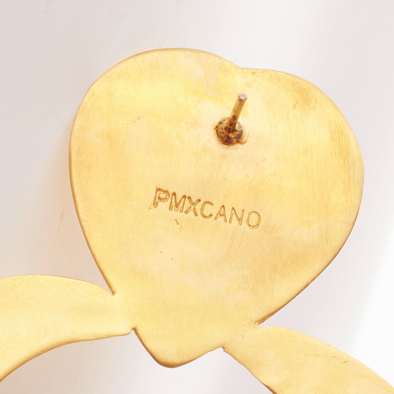 Other PMX CANO brown gold heart tribal tassel statement pin earrings Size ONE SIZE - 6 Thumbnail