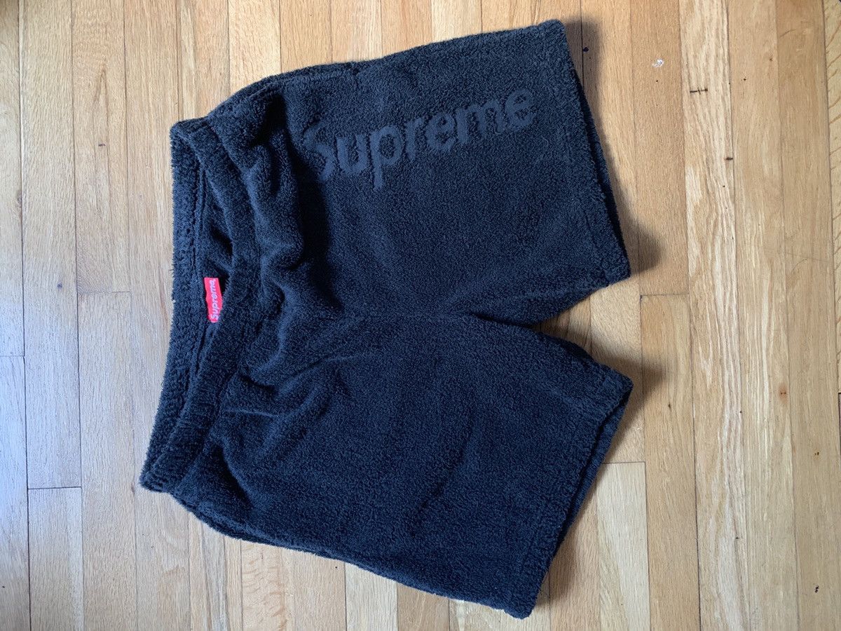 Supreme Terry Logo Shorts | Grailed