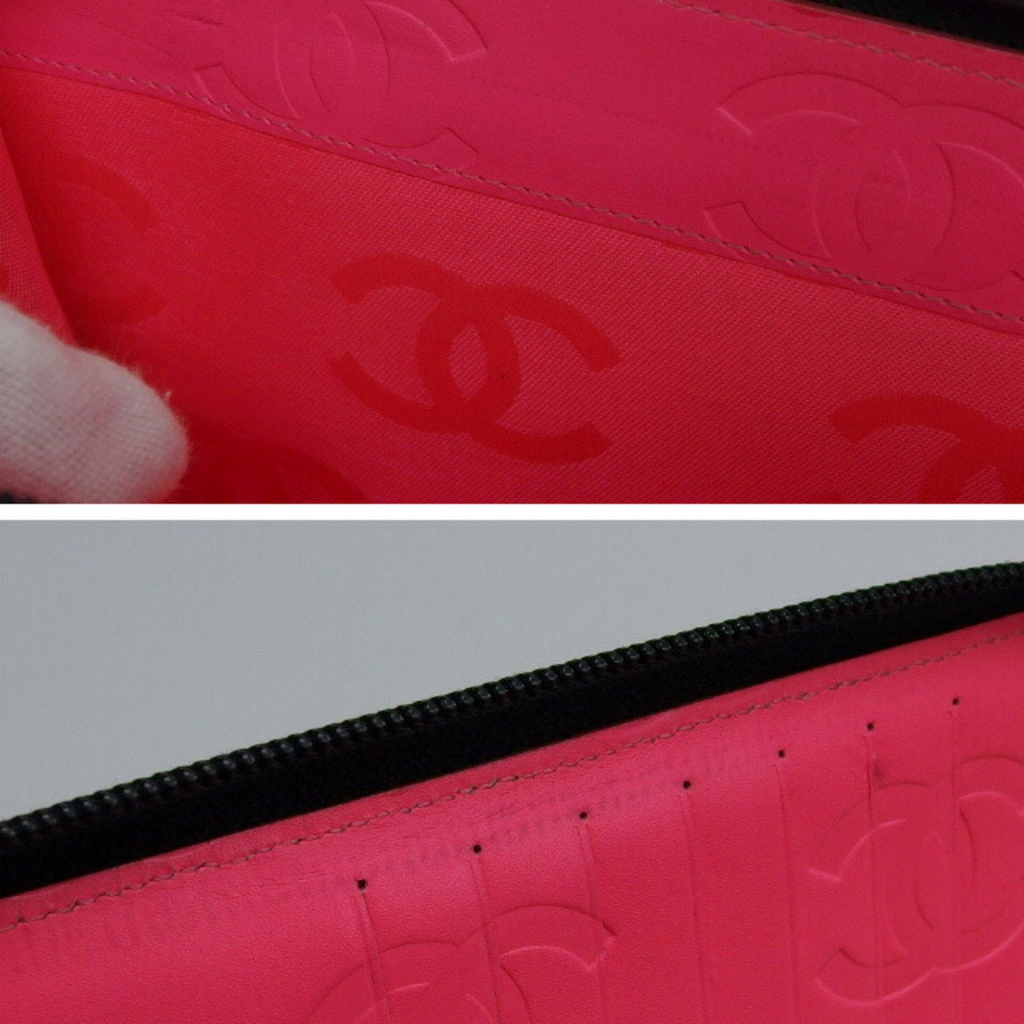 Chanel Chanel Cambon Line Round Long Wallet Large Black Size ONE SIZE - 9 Thumbnail