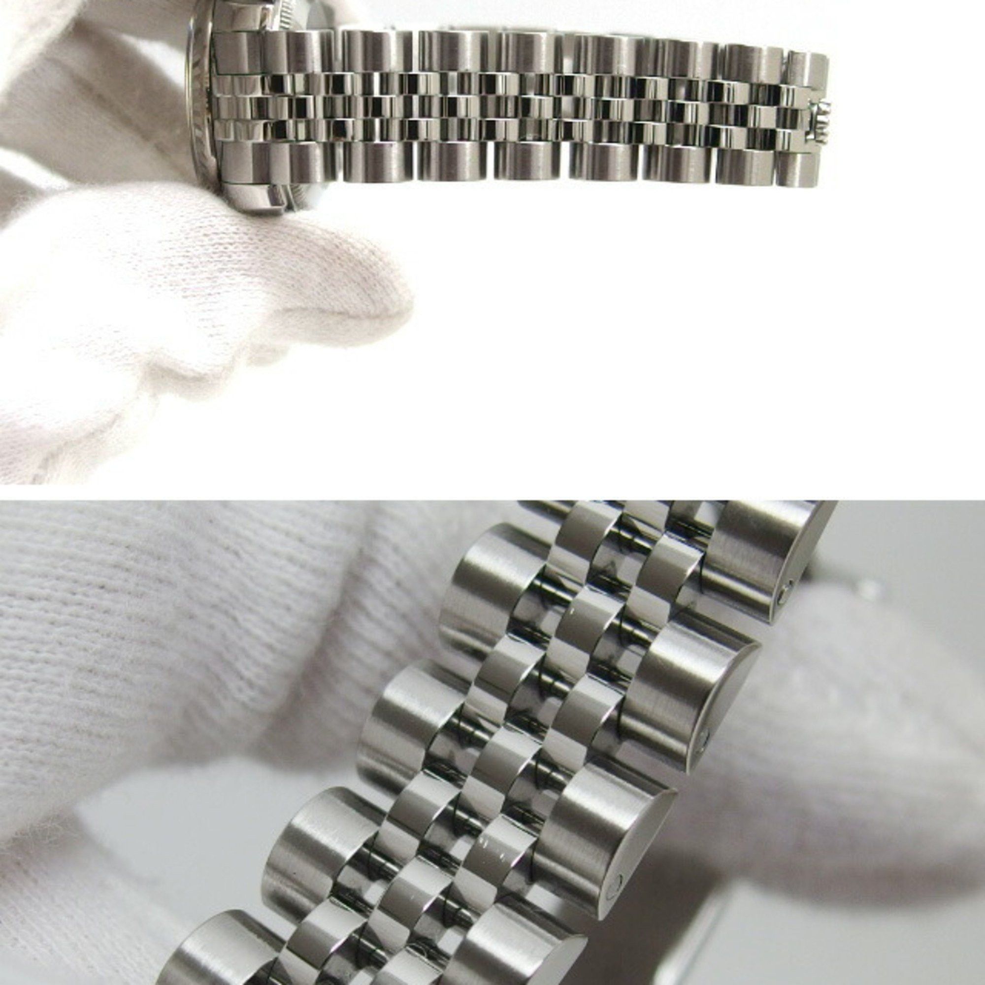Rolex Rolex Datejust Black Shell 10P Diamond Women's Watch Size ONE SIZE - 9 Thumbnail