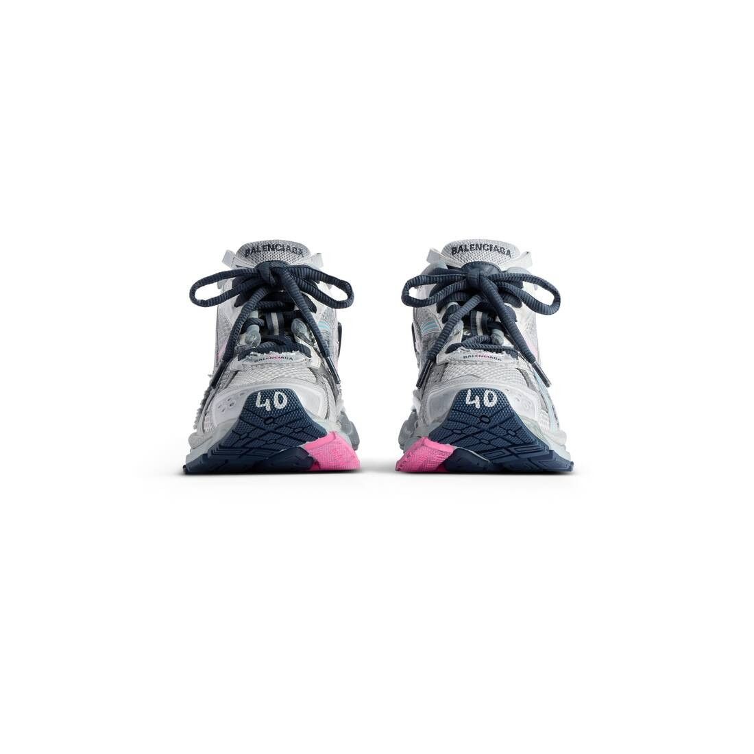 Balenciaga Runner Sneaker in Light Beige/grey/pink/blue Size US 11 / IT 41 - 3 Thumbnail