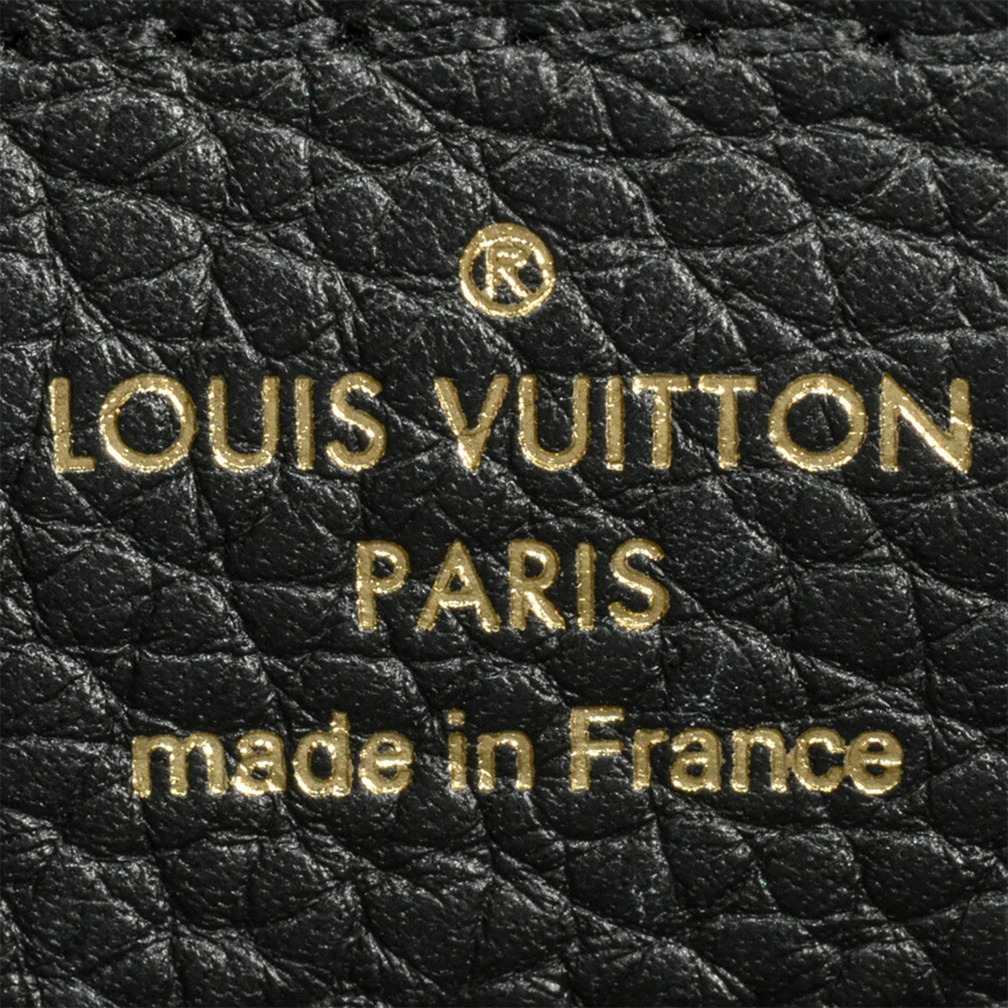 Louis Vuitton Louis Vuitton Capucines BB Handbag Leather Enamel M59269 Black Size ONE SIZE - 6 Thumbnail