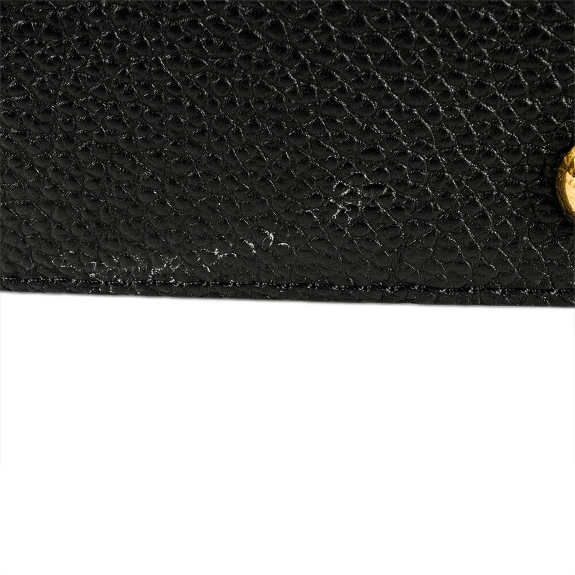 Louis Vuitton Louis Vuitton Capucines BB Handbag Leather Enamel M59269 Black Size ONE SIZE - 8 Thumbnail