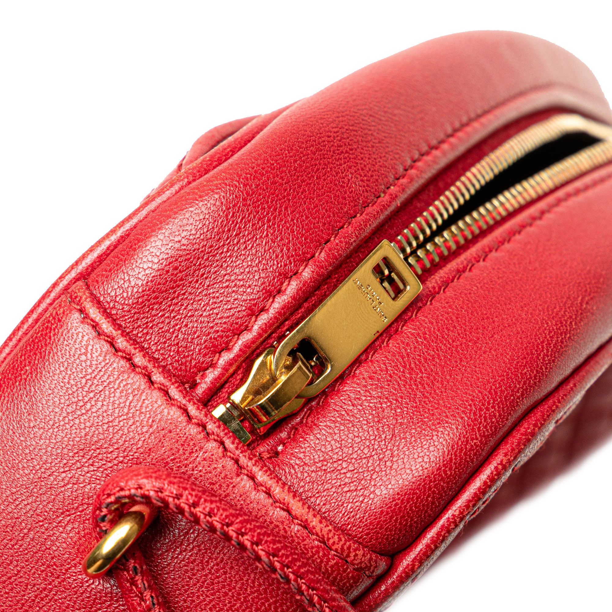 Yves Saint Laurent Yves Saint Laurent Quilted Lambskin Victoire Camera Bag Size ONE SIZE - 9 Thumbnail