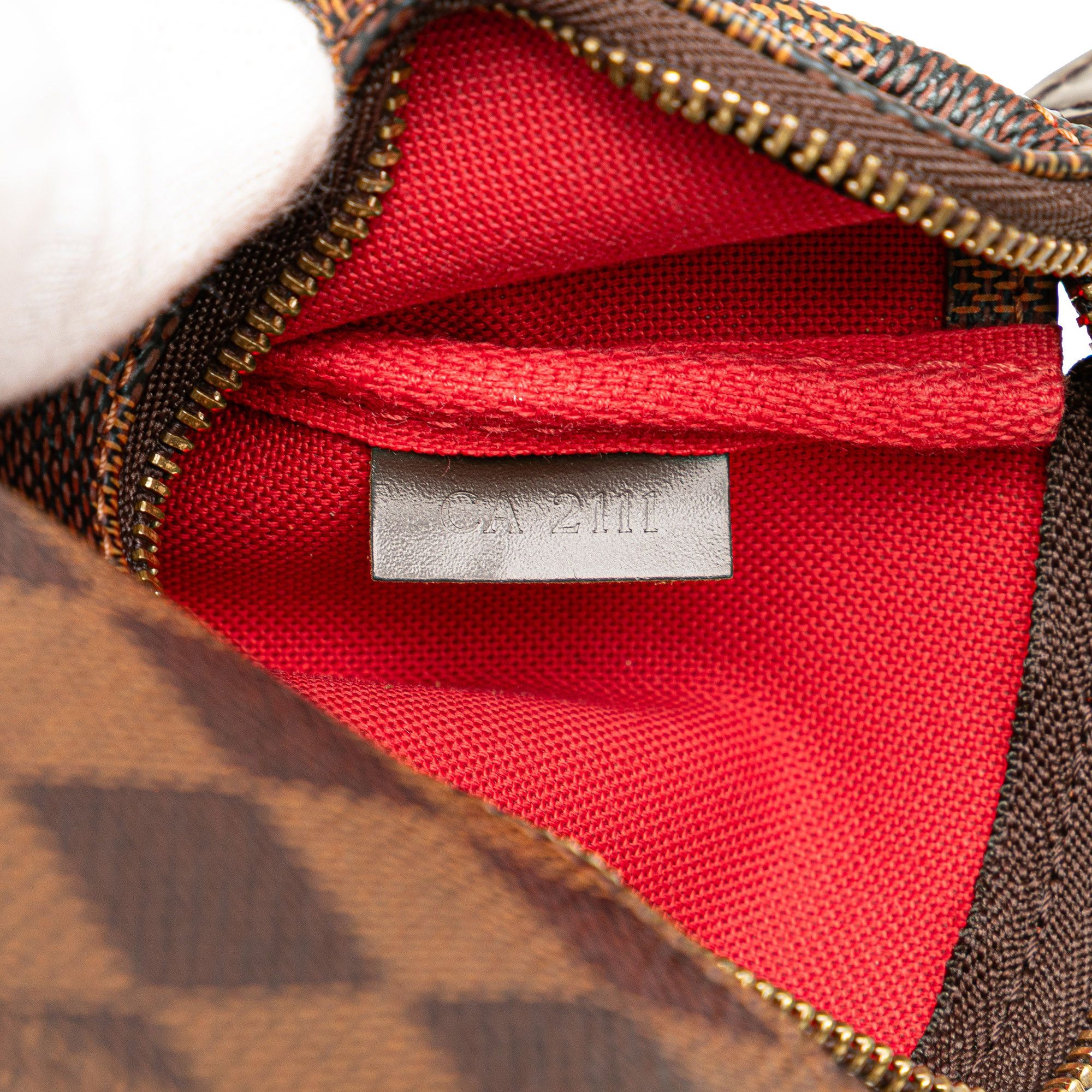 Louis Vuitton Louis Vuitton Damier Ebene Pochette Accessoires Size ONE SIZE - 6 Thumbnail