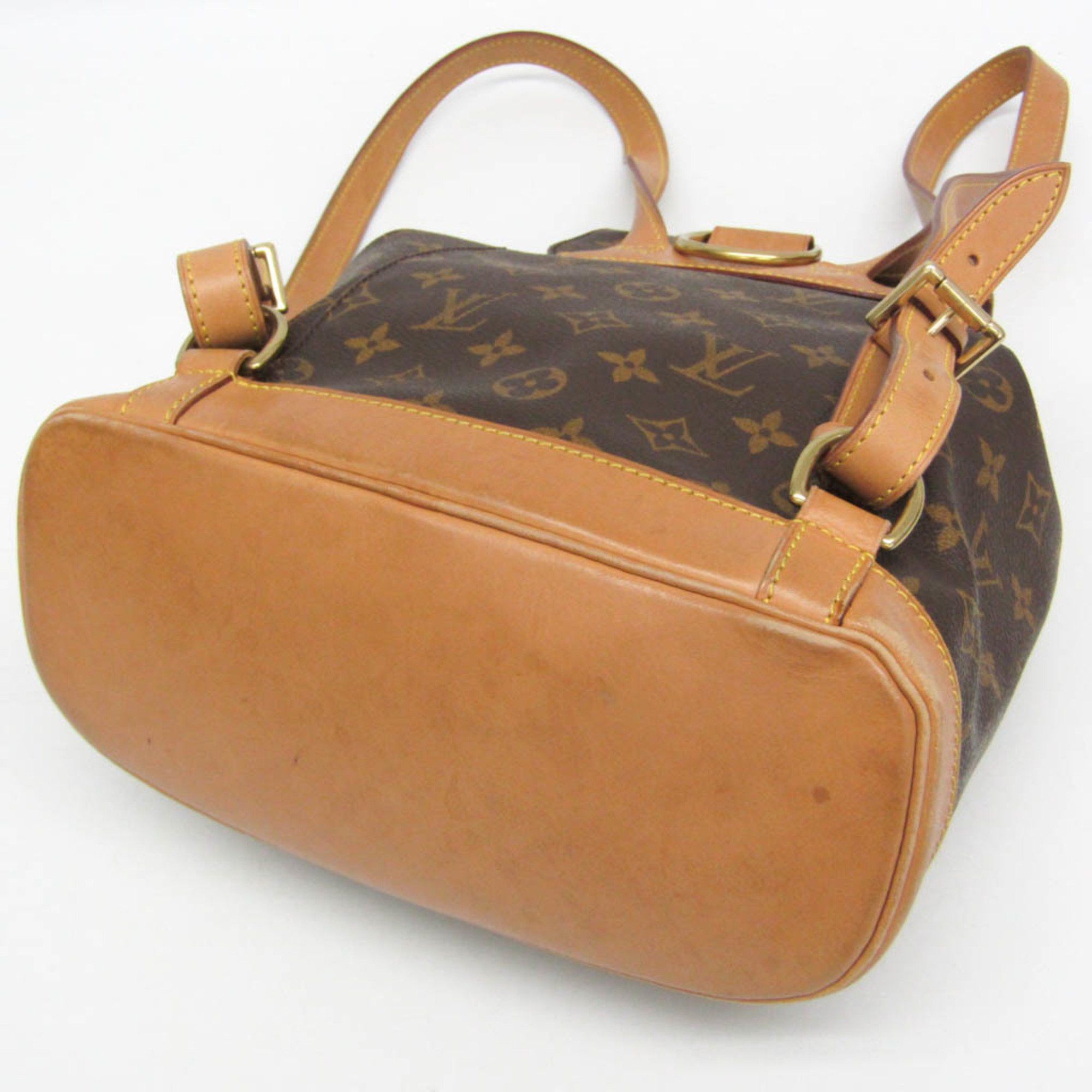 Louis Vuitton Louis Vuitton Monogram Montsouris MM M51136 Women's Backpack Monogram Size ONE SIZE - 4 Thumbnail