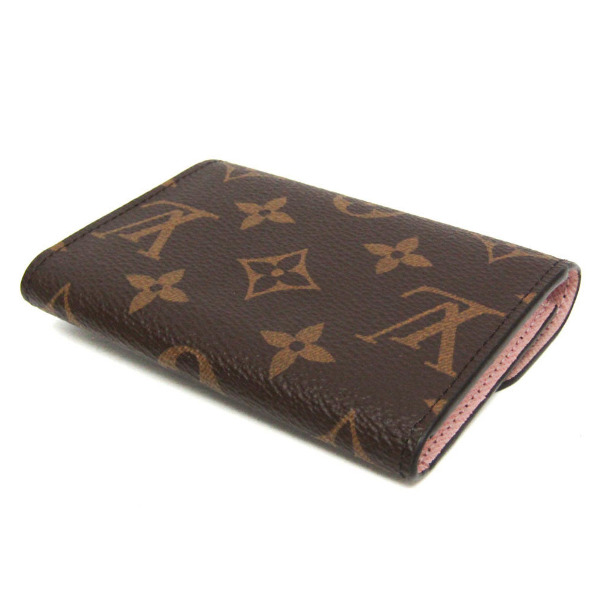 Louis Vuitton Louis Vuitton Damier Rosalie Coin Purse N64423 Women's Damier Canvas Coin Purse/coin Case Brown,Rose Ballerine Size ONE SIZE - 2 Thumbnail