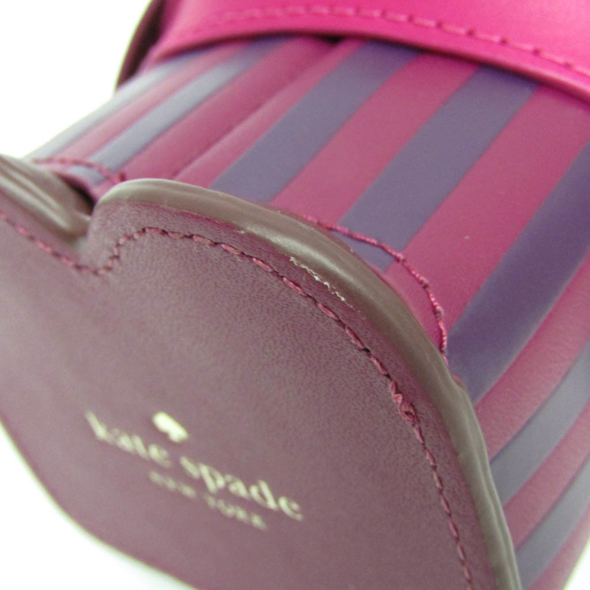 Kate Spade Kate Spade Oh What Fun 3D Nutcracker KJ0741 Women's Leather Shoulder Bag Purple Size ONE SIZE - 4 Thumbnail