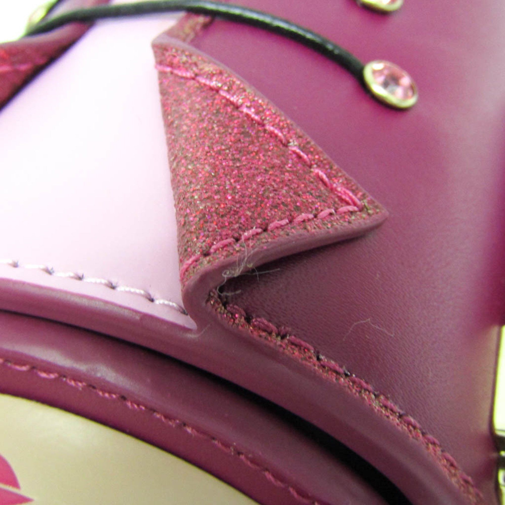 Kate Spade Kate Spade Oh What Fun 3D Nutcracker KJ0741 Women's Leather Shoulder Bag Purple Size ONE SIZE - 5 Thumbnail