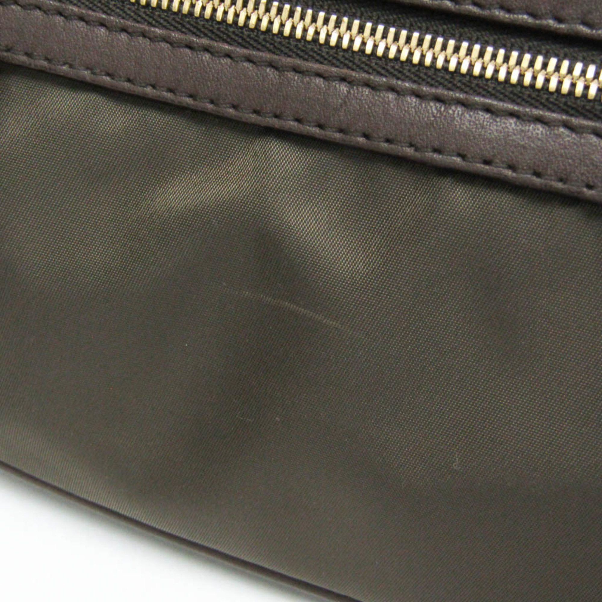 Other Hunting World One-shoulder Small Bag Women's Nylon,Leather Handbag,Shoulder Bag Brown,Khaki Size ONE SIZE - 8 Thumbnail