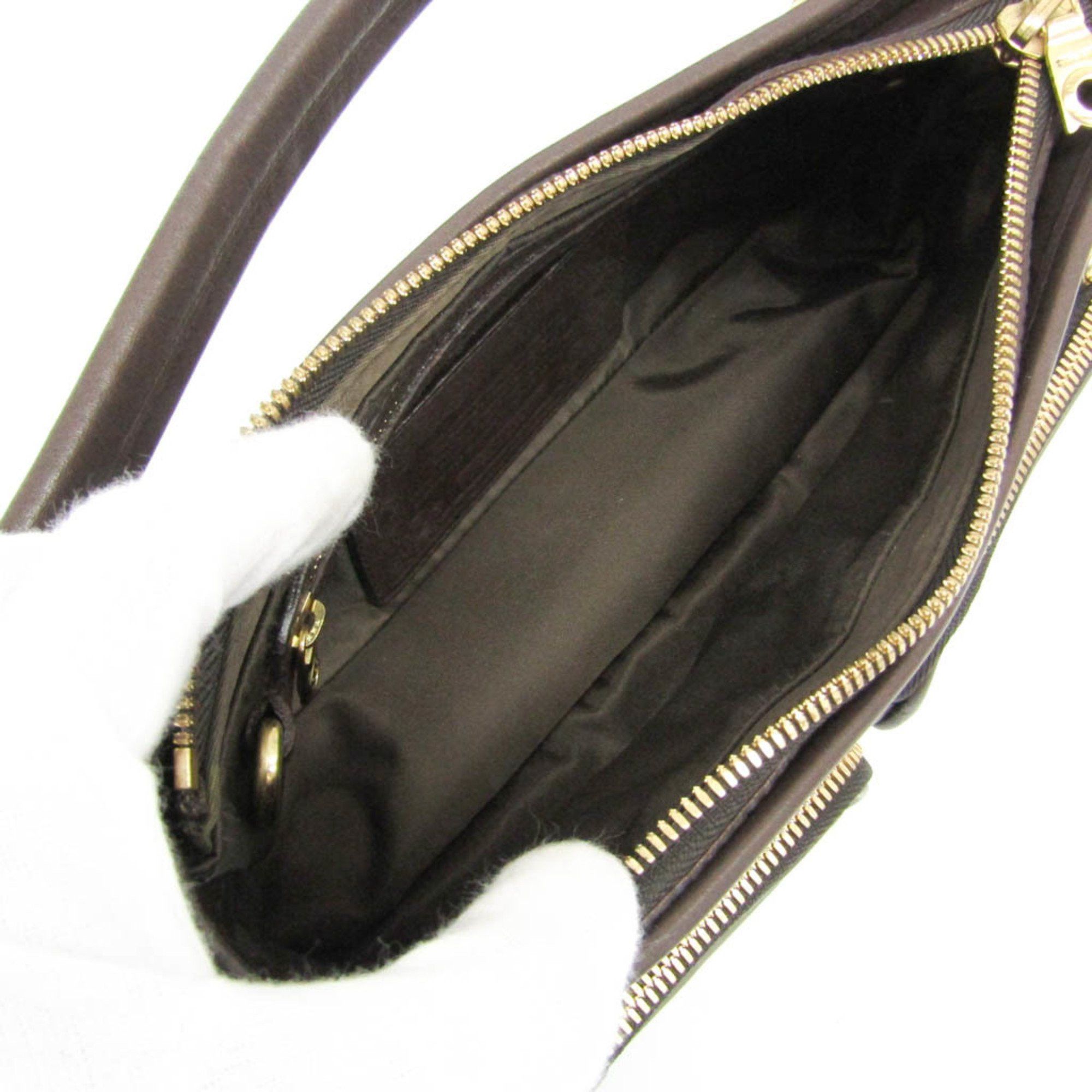Other Hunting World One-shoulder Small Bag Women's Nylon,Leather Handbag,Shoulder Bag Brown,Khaki Size ONE SIZE - 3 Thumbnail