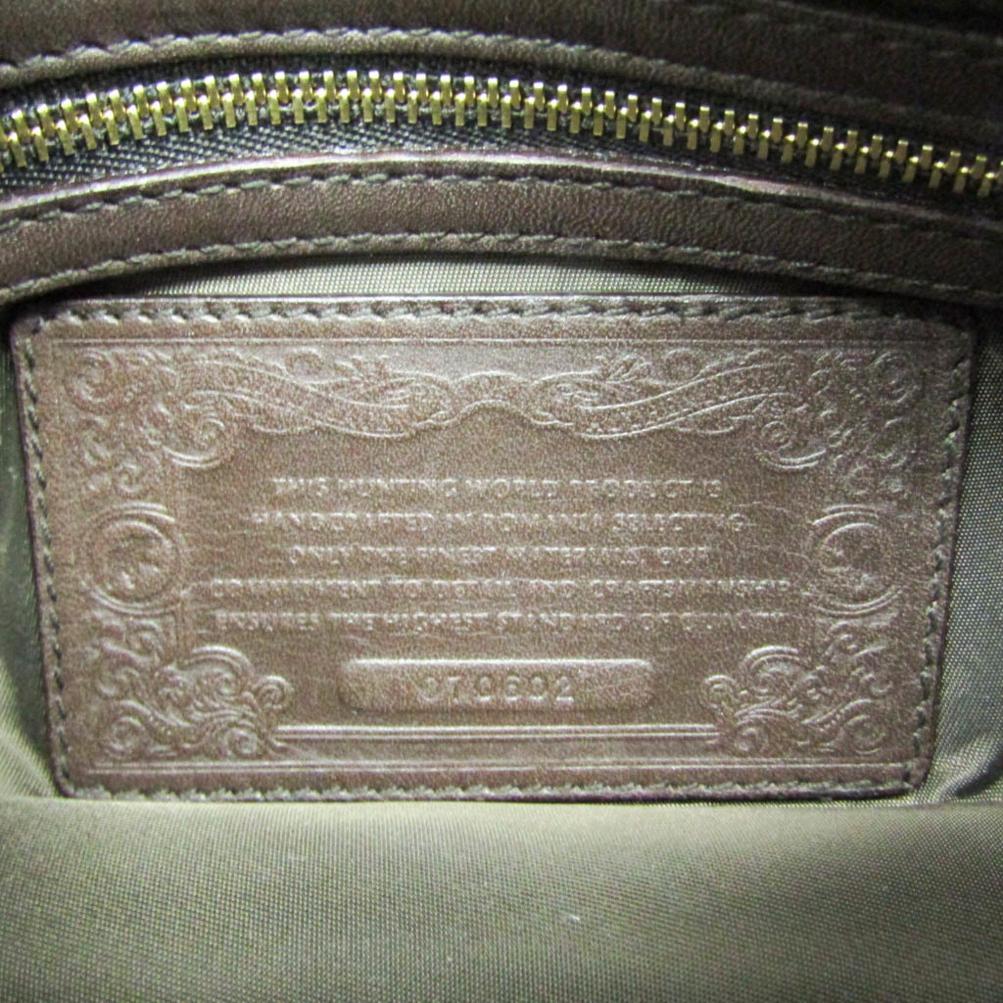 Other Hunting World One-shoulder Small Bag Women's Nylon,Leather Handbag,Shoulder Bag Brown,Khaki Size ONE SIZE - 16 Thumbnail