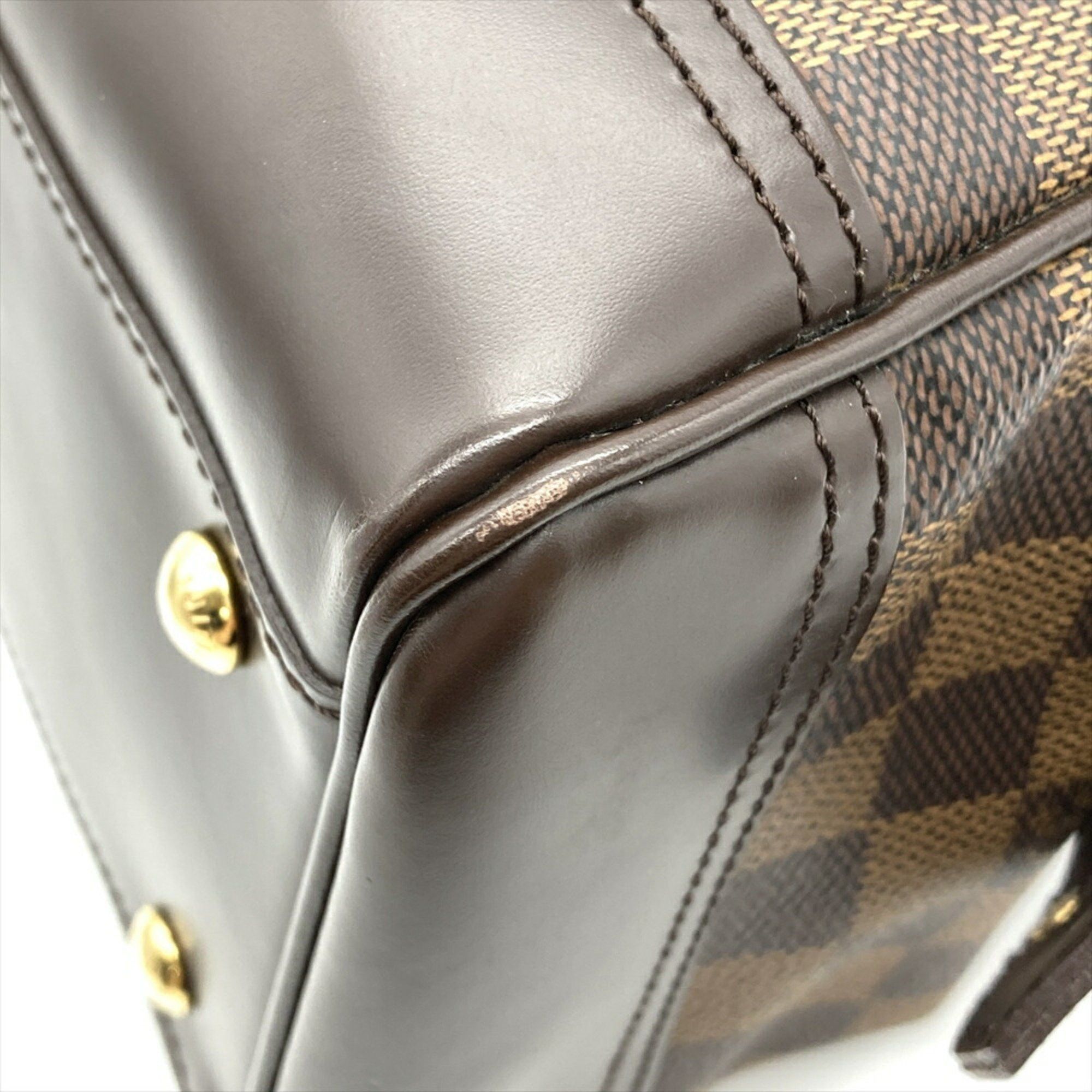 Louis Vuitton Louis Vuitton Knightsbridge Handbag Damier Ebene N51201 Brown VI2008 Women's Size ONE SIZE - 9 Thumbnail