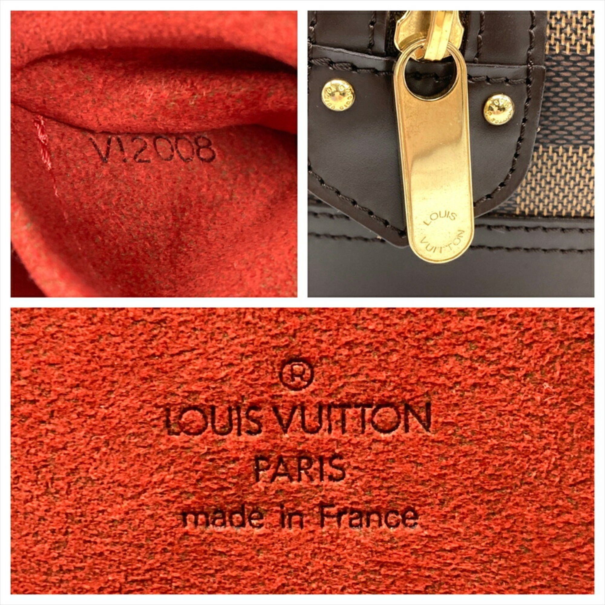 Louis Vuitton Louis Vuitton Knightsbridge Handbag Damier Ebene N51201 Brown VI2008 Women's Size ONE SIZE - 10 Thumbnail