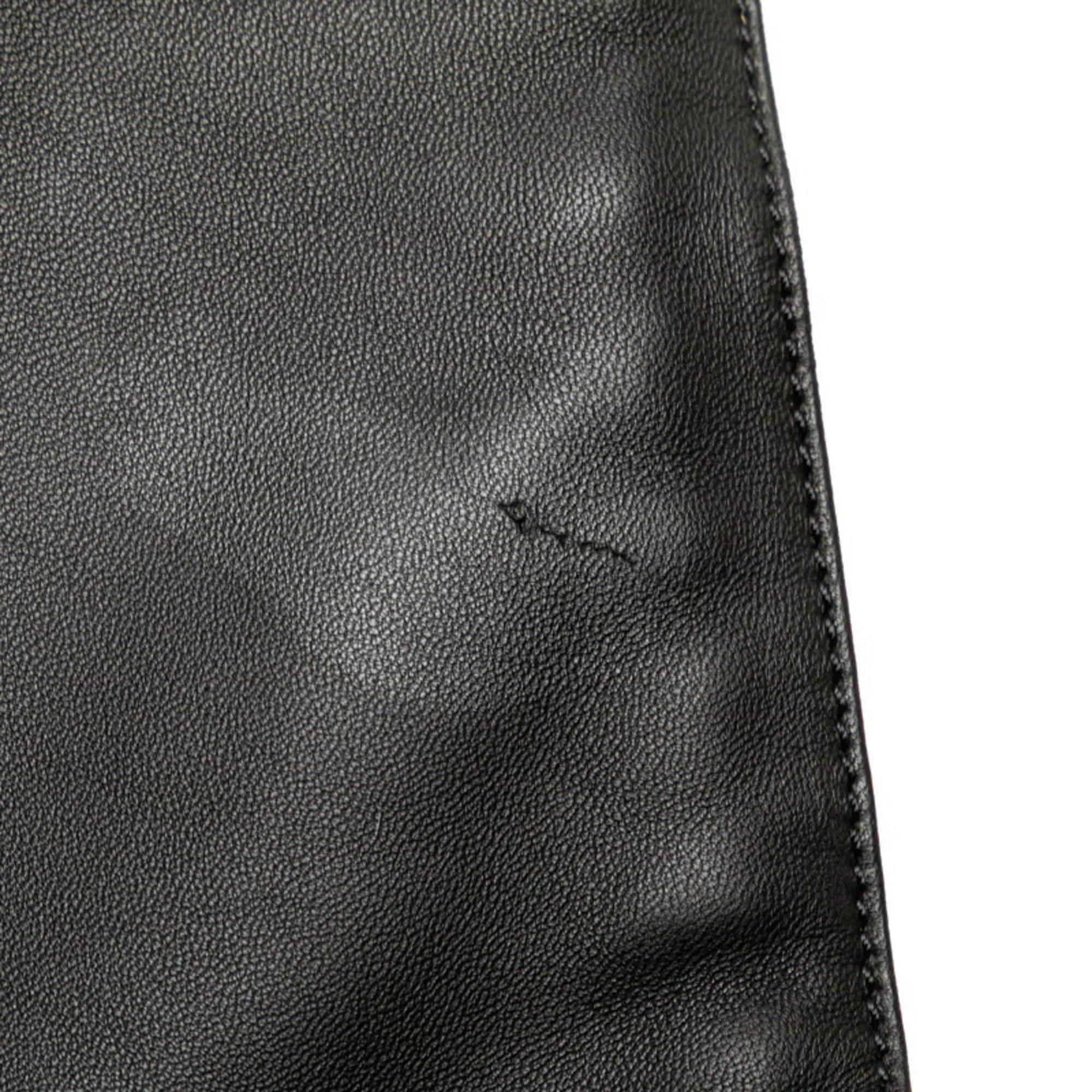 Loewe LOEWE Anagram Handbag Tote Bag Black Leather Women's Size ONE SIZE - 4 Thumbnail