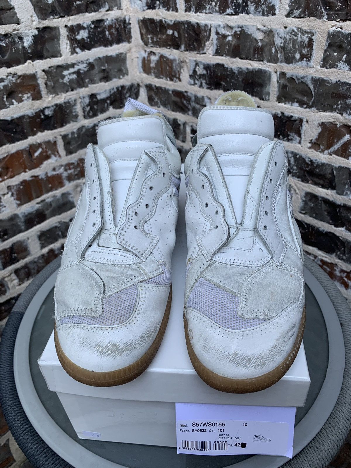 Maison Margiela Maison Margiela Limited edition Patchwork Sneakers Grailed