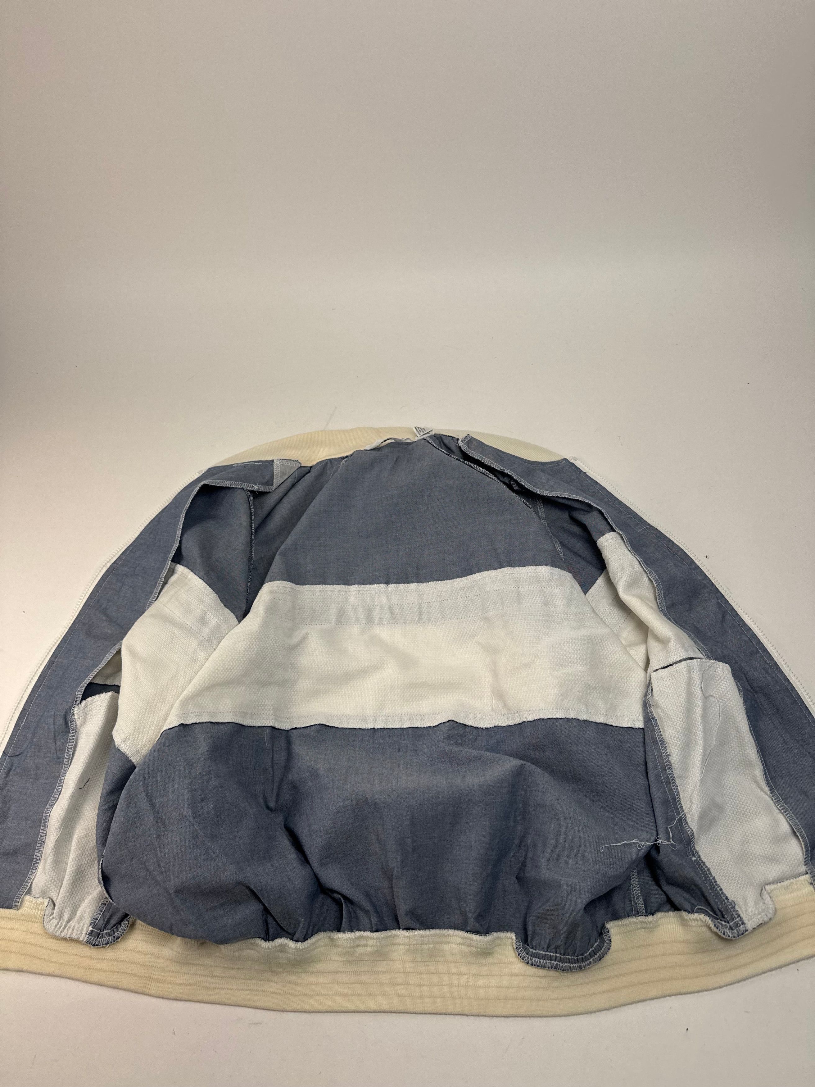Dior Vintage Mens Short - Sleeve Jacket Blue White L Size L / US 10 / IT 46 - 13 Thumbnail