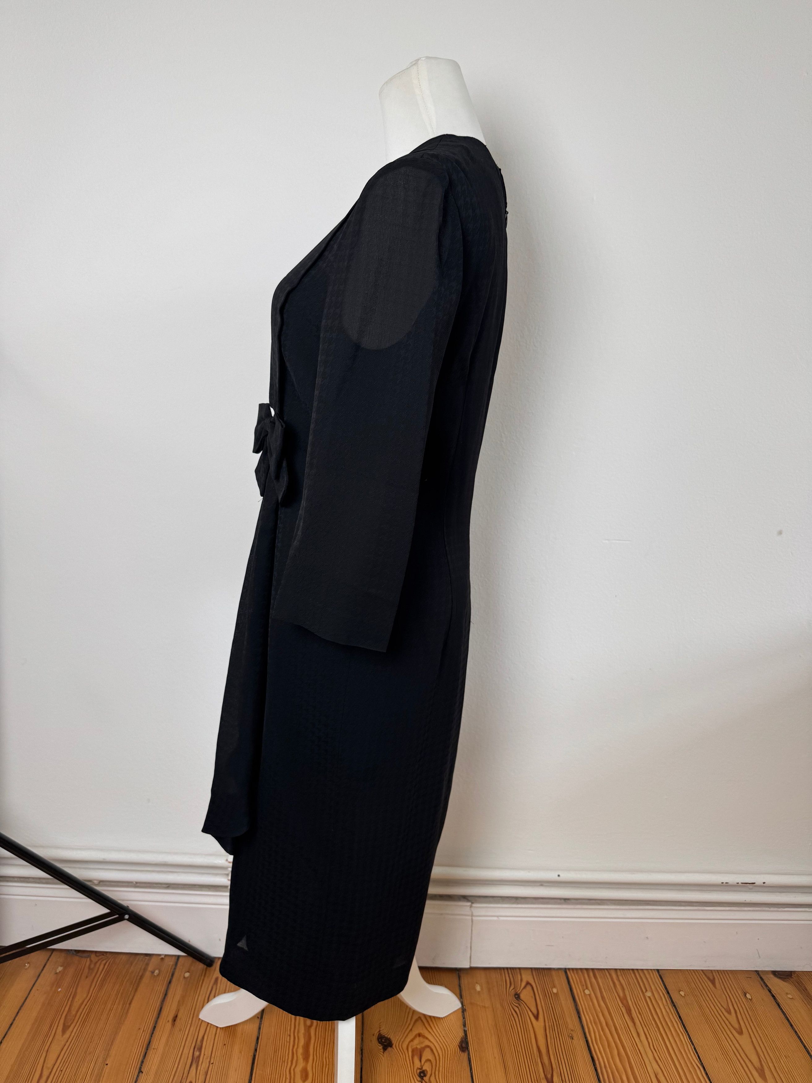 Givenchy Vintage Black Dress M Size S / US 4 / IT 40 - 2 Thumbnail