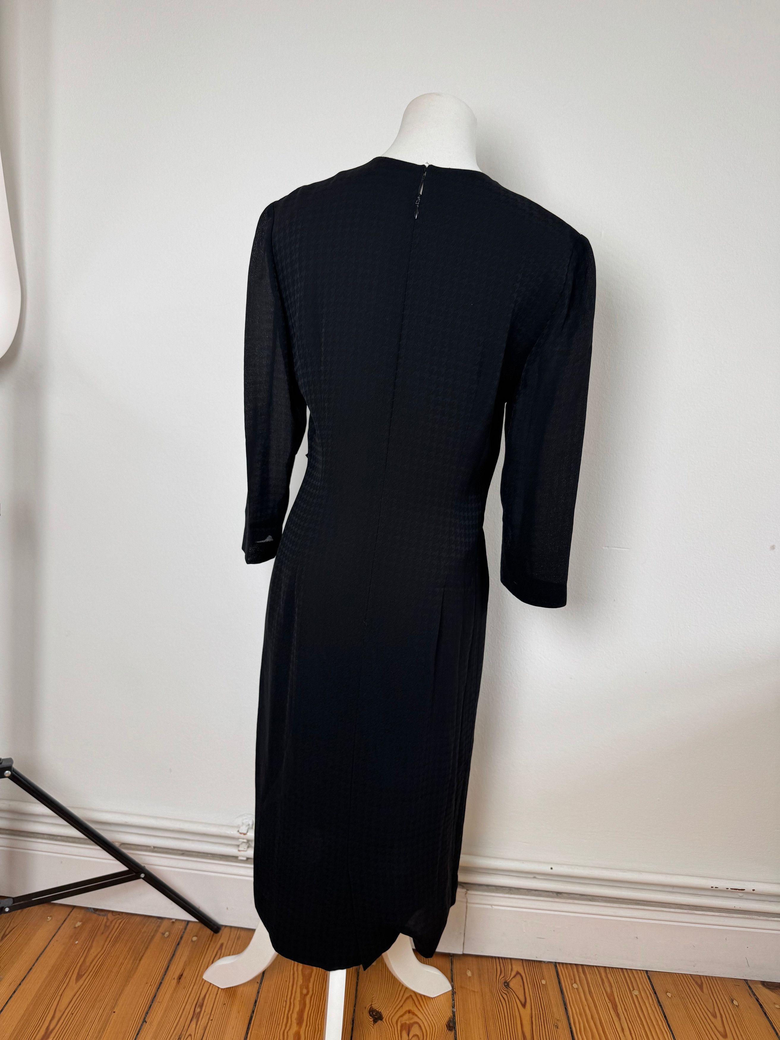 Givenchy Vintage Black Dress M Size S / US 4 / IT 40 - 3 Thumbnail