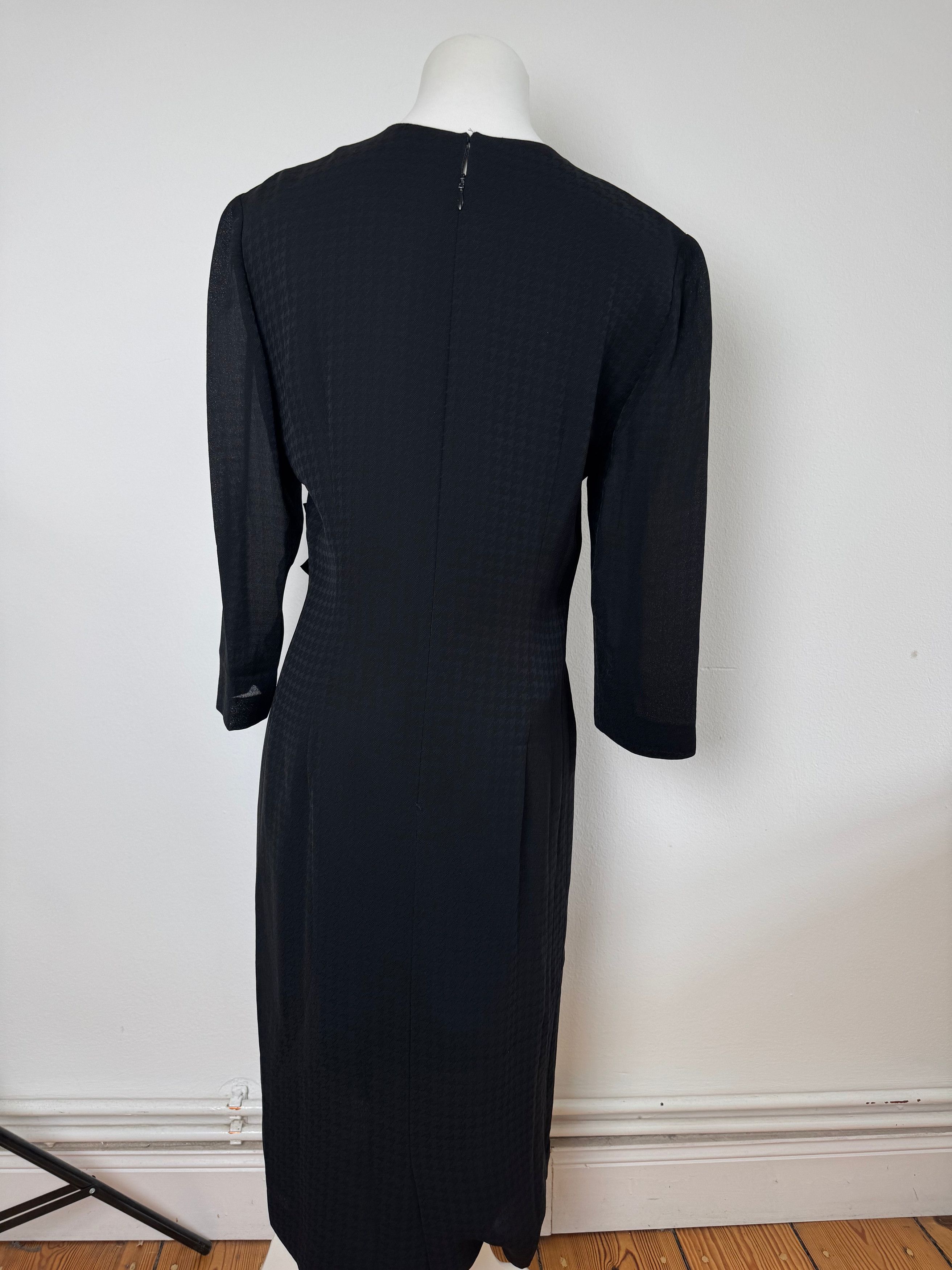 Givenchy Vintage Black Dress M Size S / US 4 / IT 40 - 8 Thumbnail