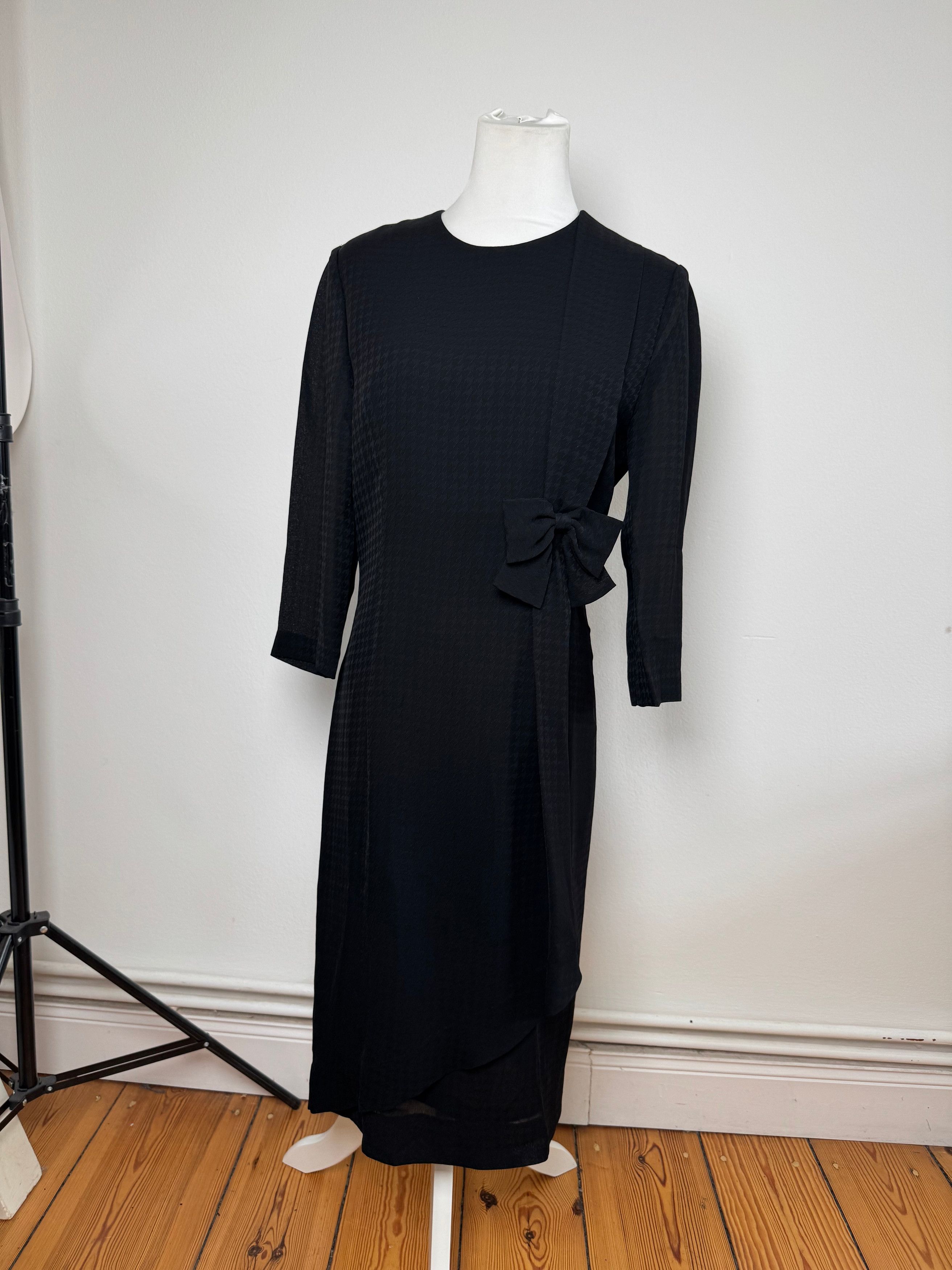 Givenchy Vintage Black Dress M Size S / US 4 / IT 40 - 6 Thumbnail