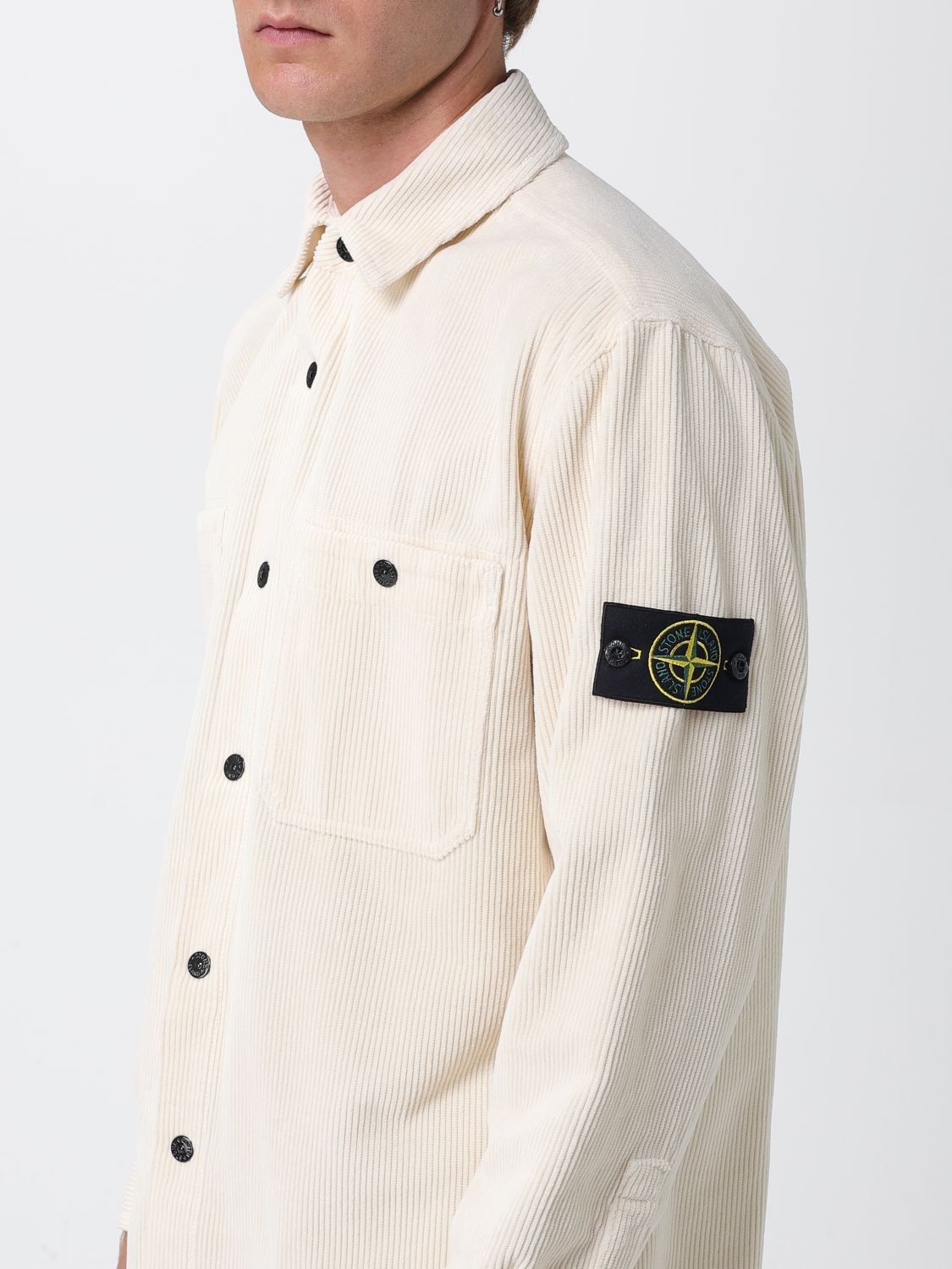 Stone Island Stone Island Jacket Men Yellow Cream Size US S / EU 44-46 / 1 - 4 Thumbnail