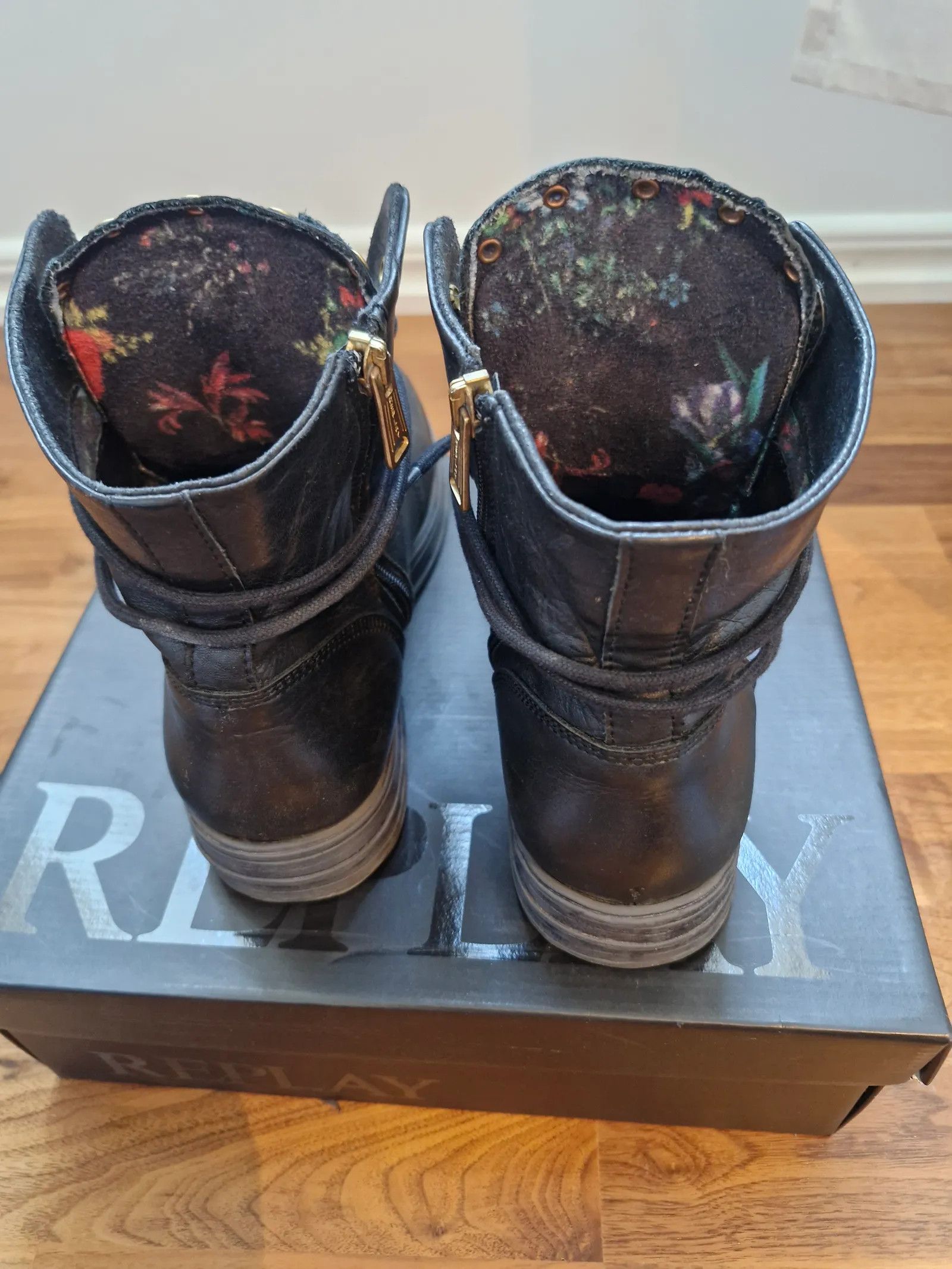 Replay Replay Lace up boots Size US 8 / IT 38 - 3 Thumbnail