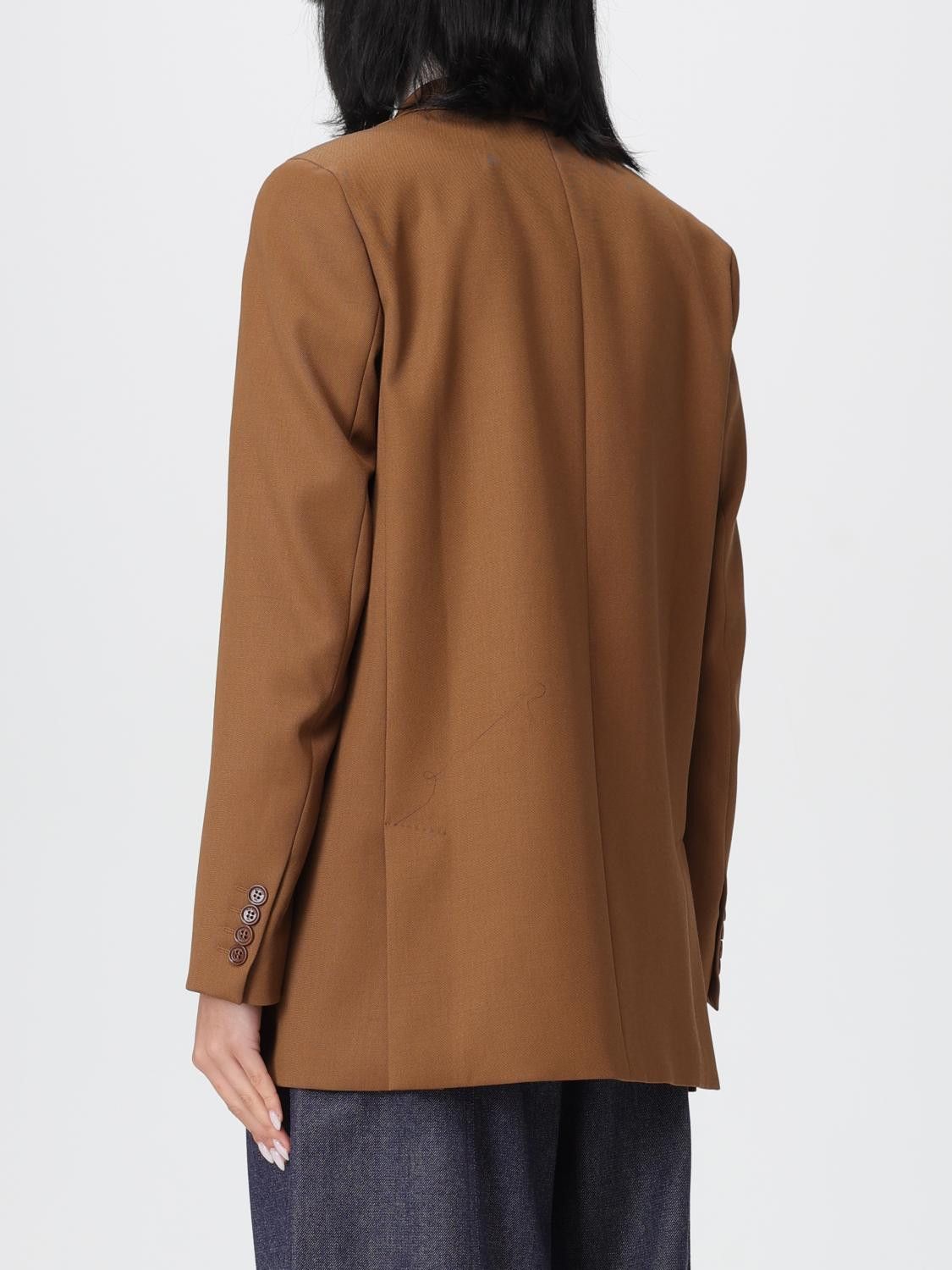 Max Mara Max Mara Jacket Woman Camel Size M / US 6-8 / IT 42-44 - 3 Thumbnail