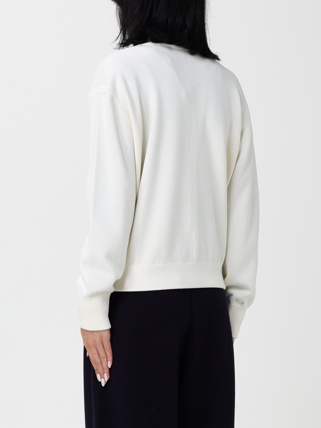 Max Mara Max Mara Sweater Woman Pearl Size S / US 4 / IT 40 - 3 Thumbnail