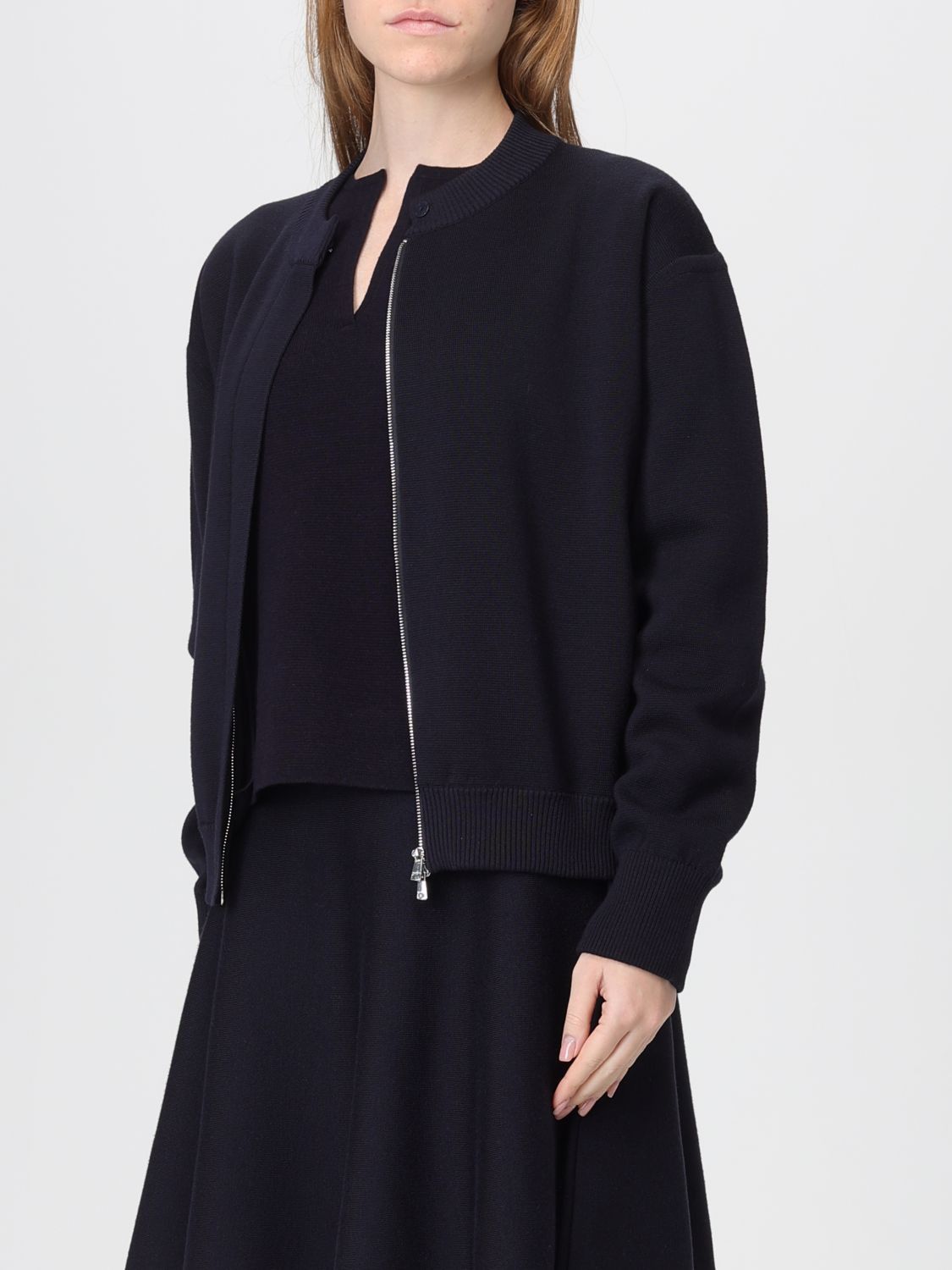 Max Mara Max Mara Sweater Woman Blue Size L / US 10 / IT 46 - 4 Thumbnail