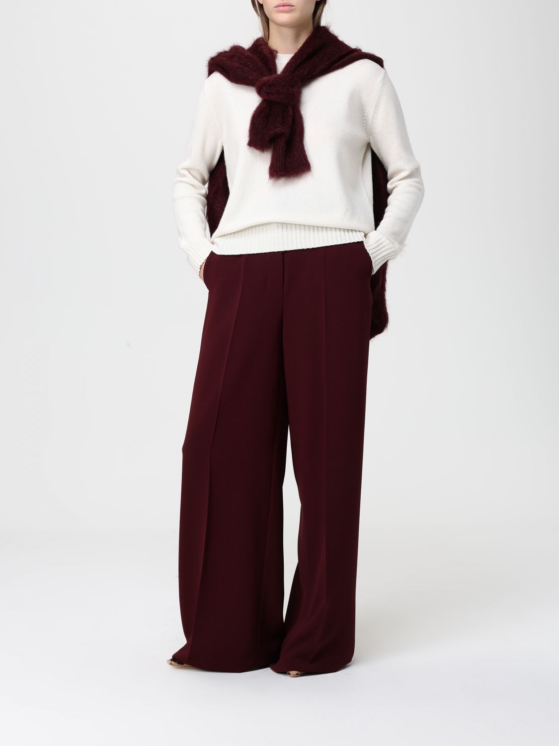 Max Mara Max Mara Sweater Woman Red Size S / US 4 / IT 40 - 2 Thumbnail