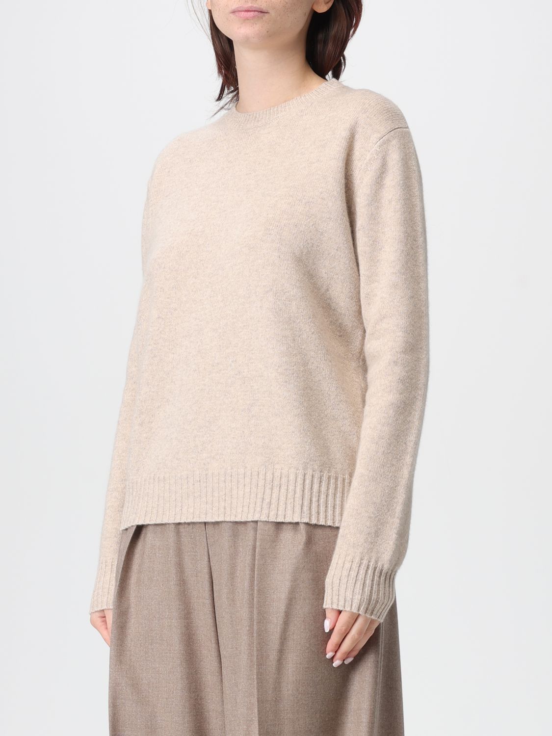 Max Mara Max Mara Sweater Woman Beige Size M / US 6-8 / IT 42-44 - 4 Thumbnail