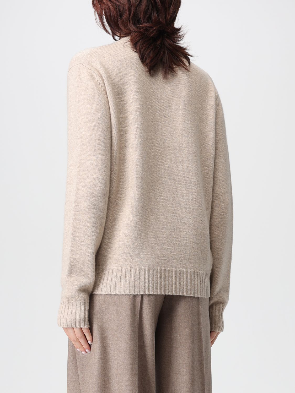 Max Mara Max Mara Sweater Woman Beige Size M / US 6-8 / IT 42-44 - 3 Thumbnail