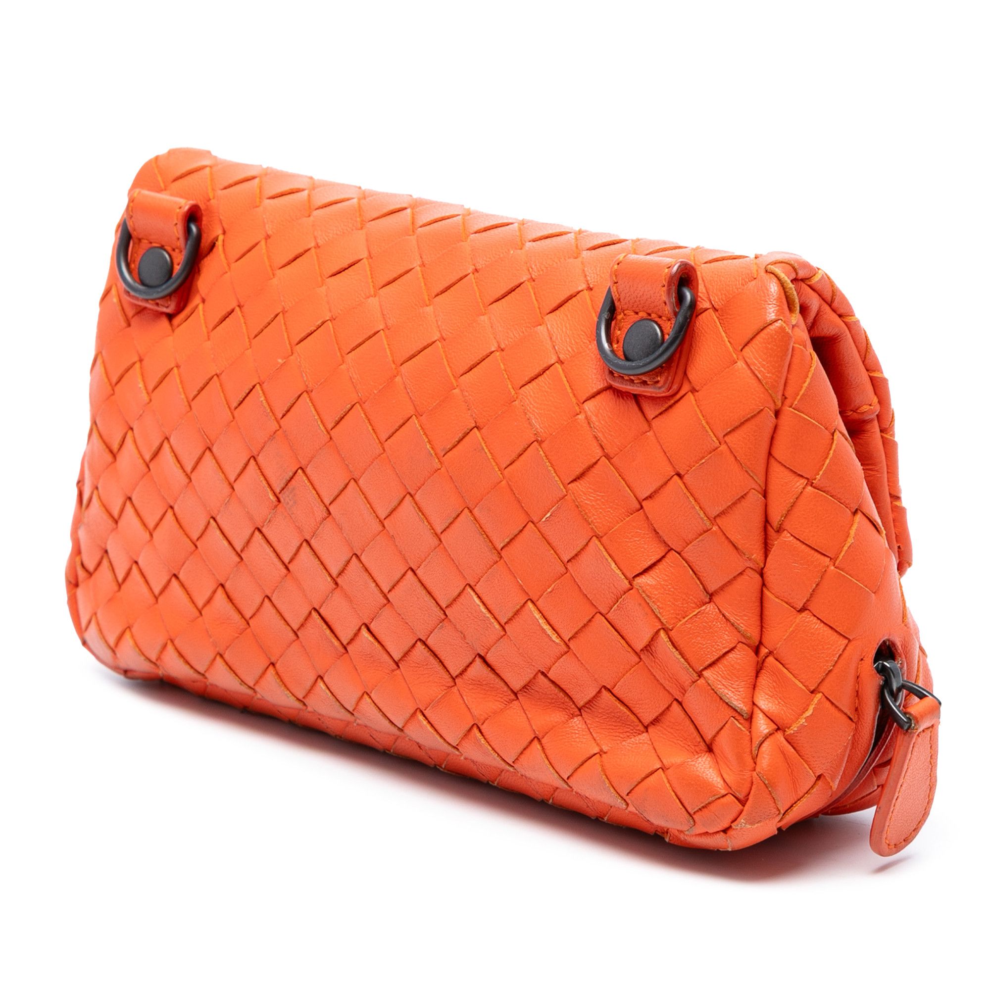 Bottega Veneta Bottega Veneta Mini Nappa Intrecciato Expandable Chain Flap Crossbody Size ONE SIZE - 2 Thumbnail