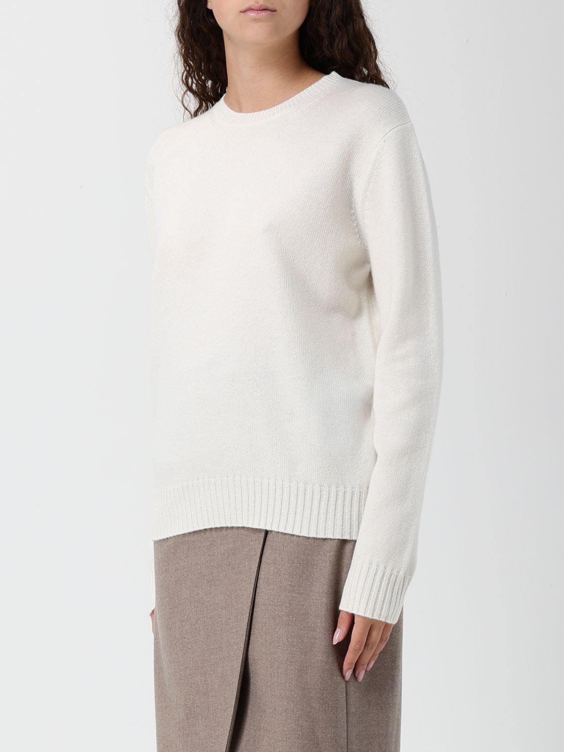 Max Mara Max Mara Sweater Woman White Size S / US 4 / IT 40 - 4 Thumbnail