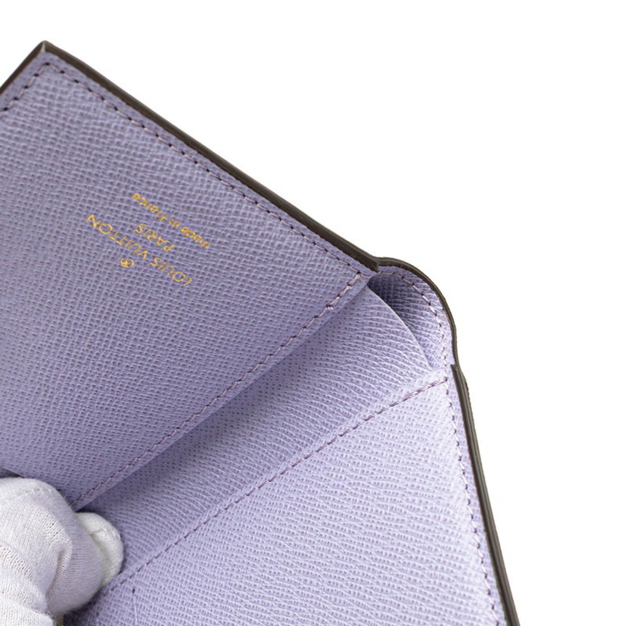 Louis Vuitton Louis Vuitton Monogram Portefeuille Lisa Bifold Wallet M82415 Brown Leather Women's LOUIS VUITTON Size ONE SIZE - 9 Thumbnail
