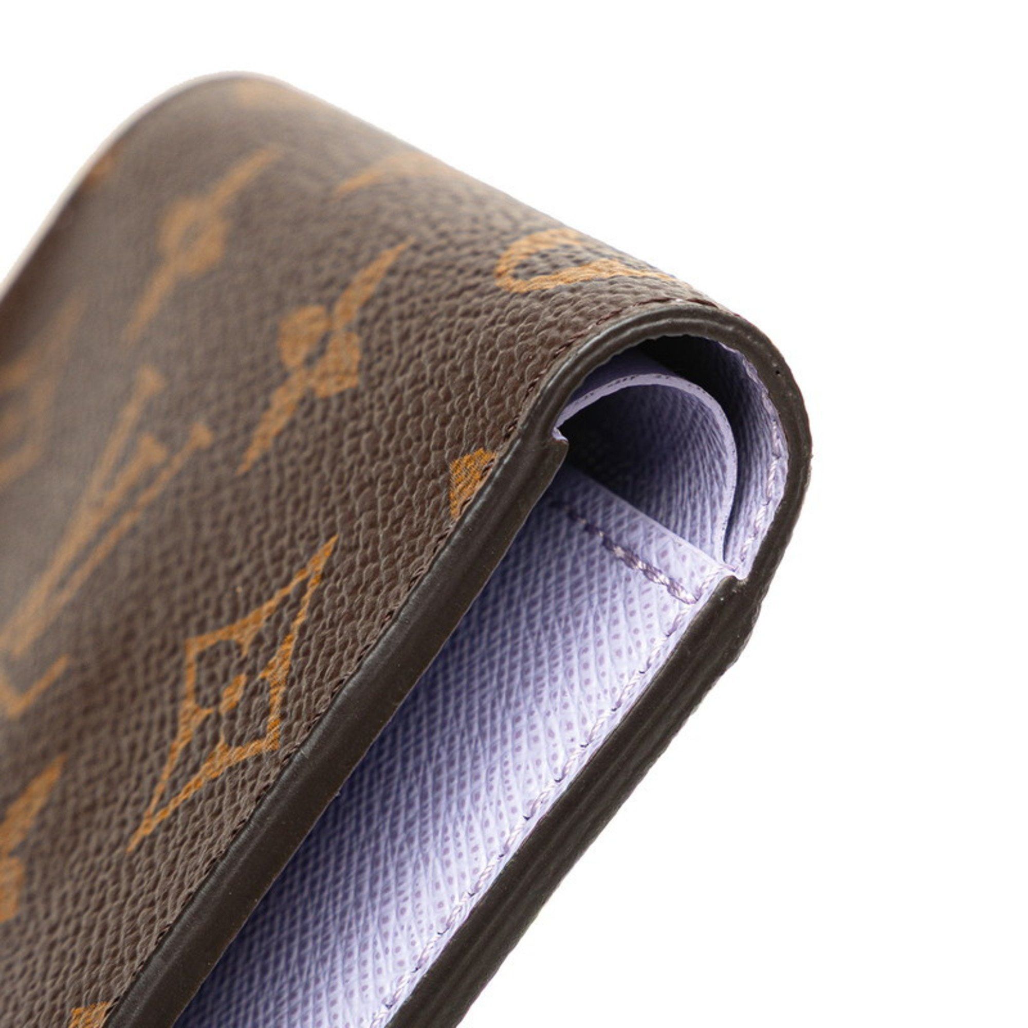 Louis Vuitton Louis Vuitton Monogram Portefeuille Lisa Bifold Wallet M82415 Brown Leather Women's LOUIS VUITTON Size ONE SIZE - 5 Thumbnail