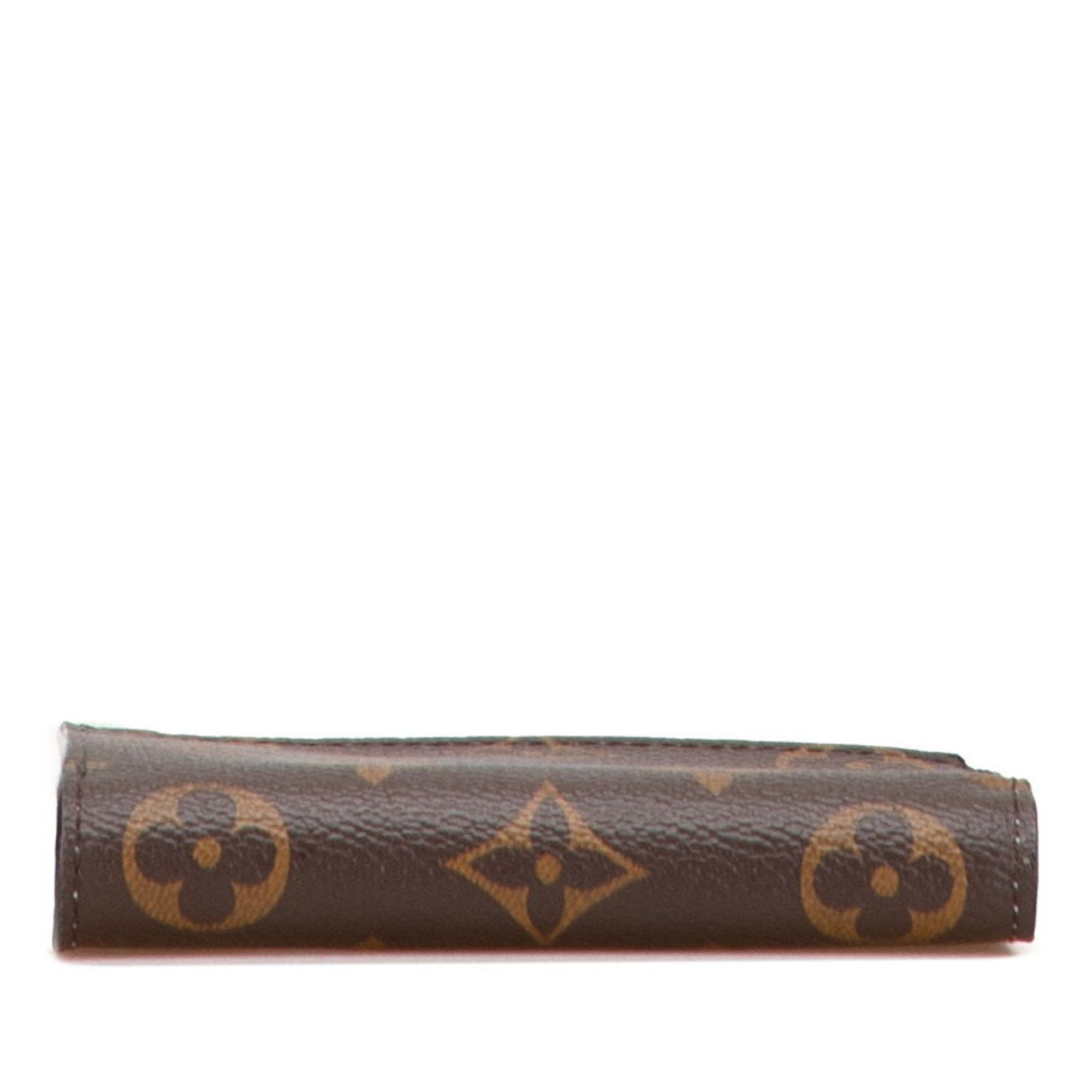 Louis Vuitton Louis Vuitton Monogram Portefeuille Lisa Bifold Wallet M82415 Brown Leather Women's LOUIS VUITTON Size ONE SIZE - 3 Thumbnail