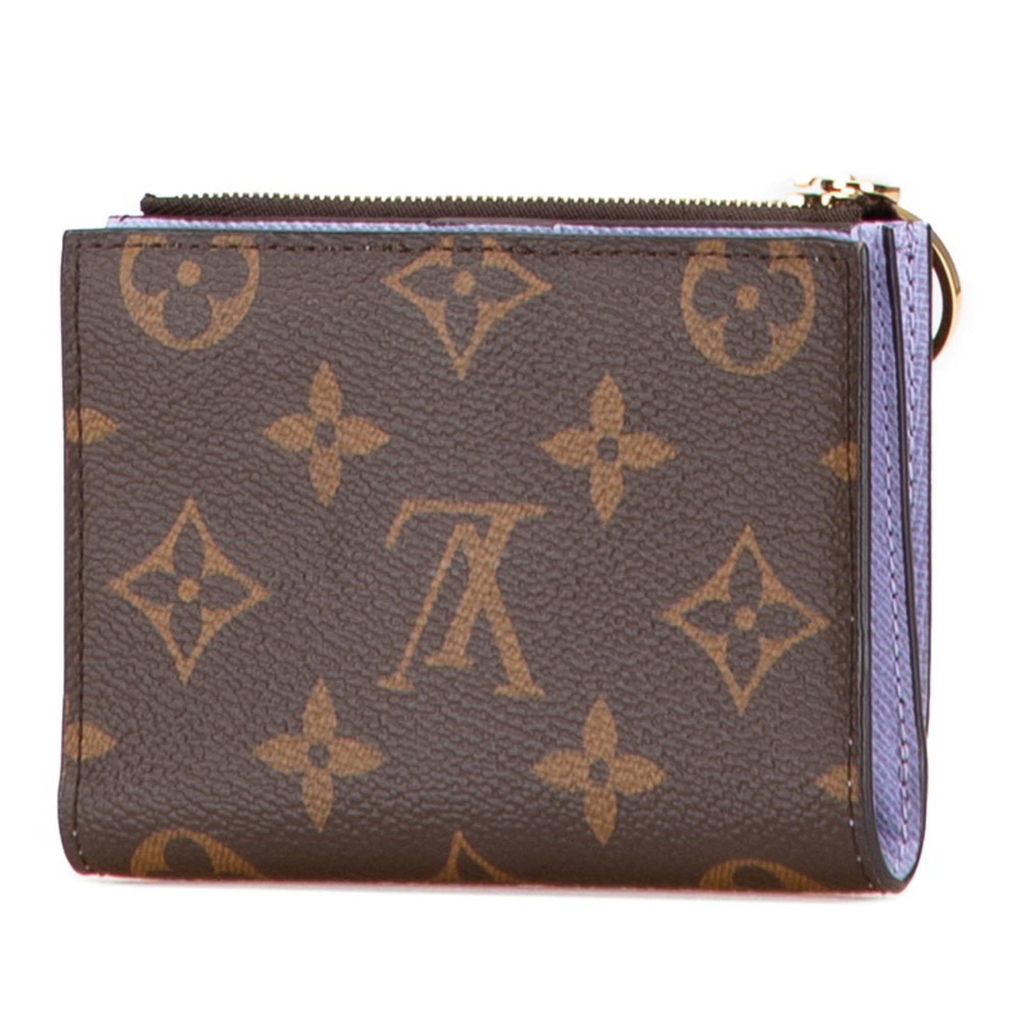 Louis Vuitton Louis Vuitton Monogram Portefeuille Lisa Bifold Wallet M82415 Brown Leather Women's LOUIS VUITTON Size ONE SIZE - 2 Thumbnail