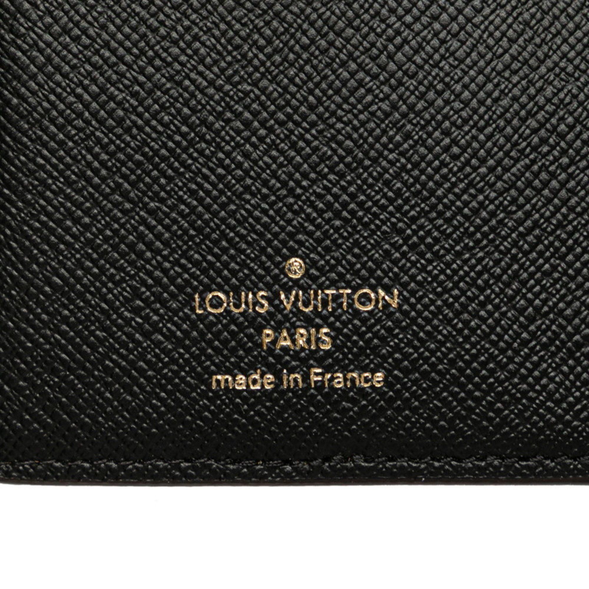 Louis Vuitton Louis Vuitton Monogram Giant Reverse Portefeuille Juliet Bifold Wallet M69432 Brown Leather Women's LOUIS VUITTON Size ONE SIZE - 9 Thumbnail
