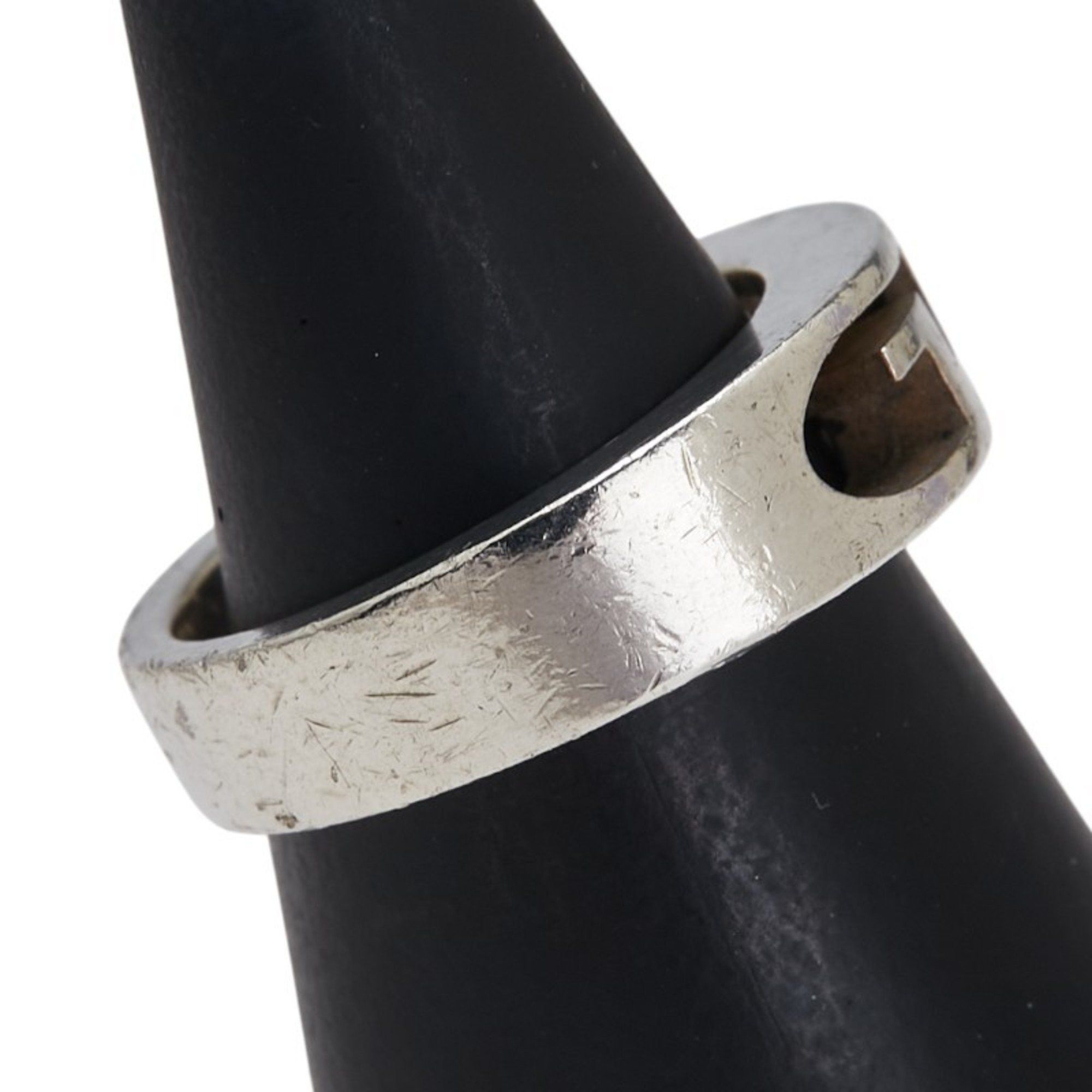 Gucci Gucci GG Ring #11 SV925 Silver Men's GUCCI Size ONE SIZE - 4 Thumbnail