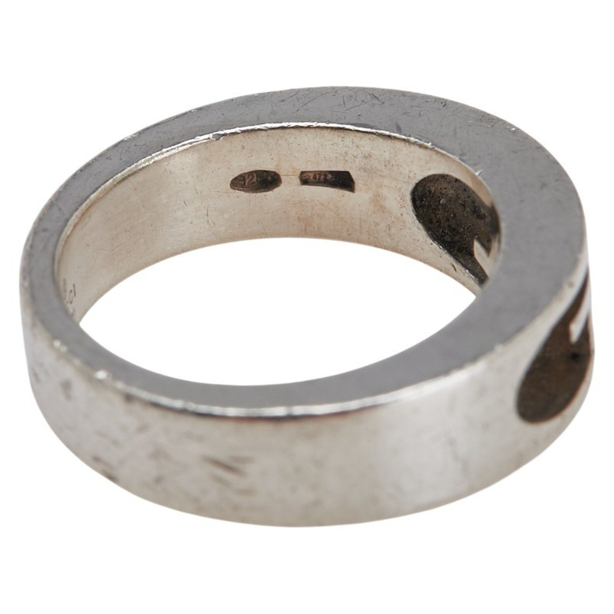 Gucci Gucci GG Ring #11 SV925 Silver Men's GUCCI Size ONE SIZE - 7 Thumbnail